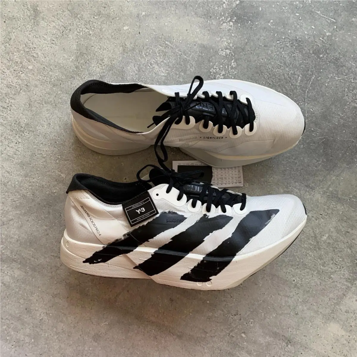 Adidas Yohji Yamamoto Y-3 Adios Pro 4 Running Sneaker Size US 5 UK 4 1/2 EU 37 1/3