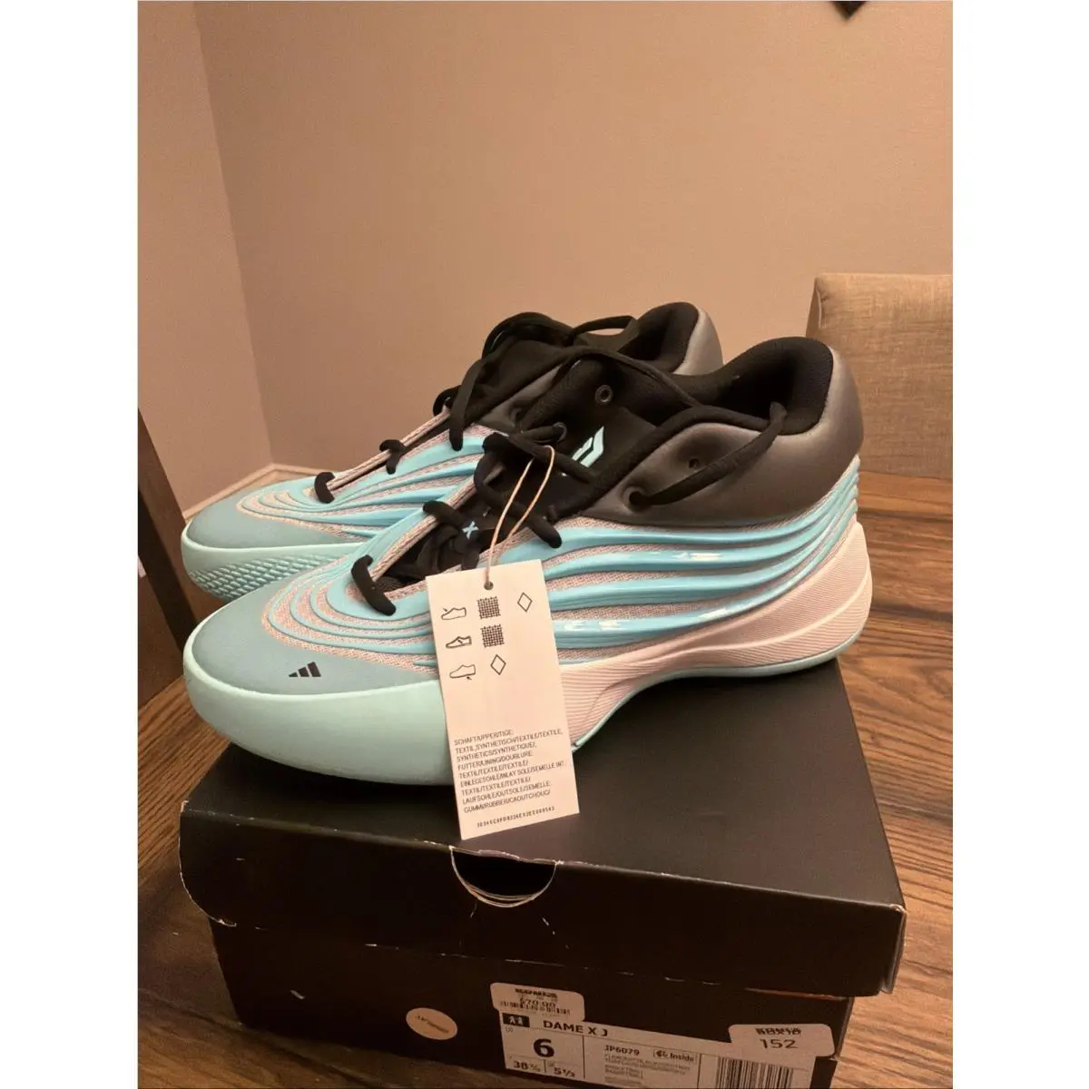 Adidas shoes - Dame X J GS - Dame - Gray 1