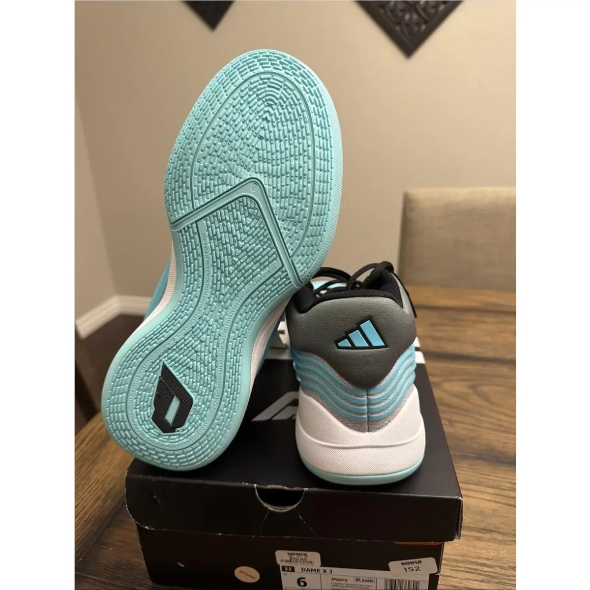 Adidas shoes - Dame X J GS - Dame - Gray 4