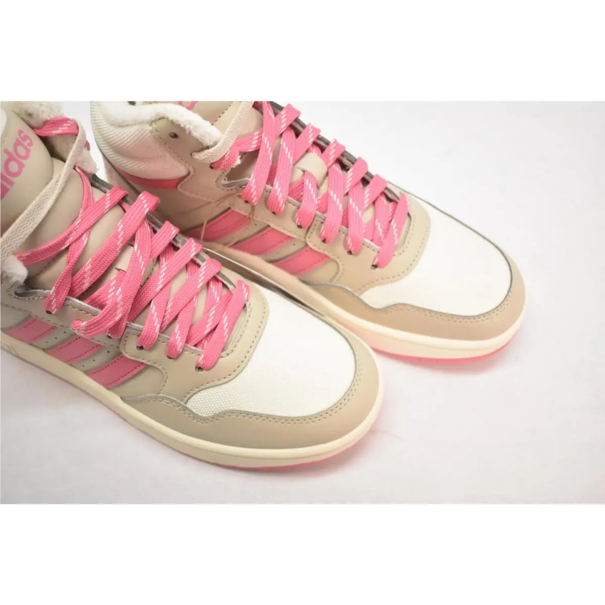 Adidas shoes - adidas Hoops Mid 3.0 K - Pink 5