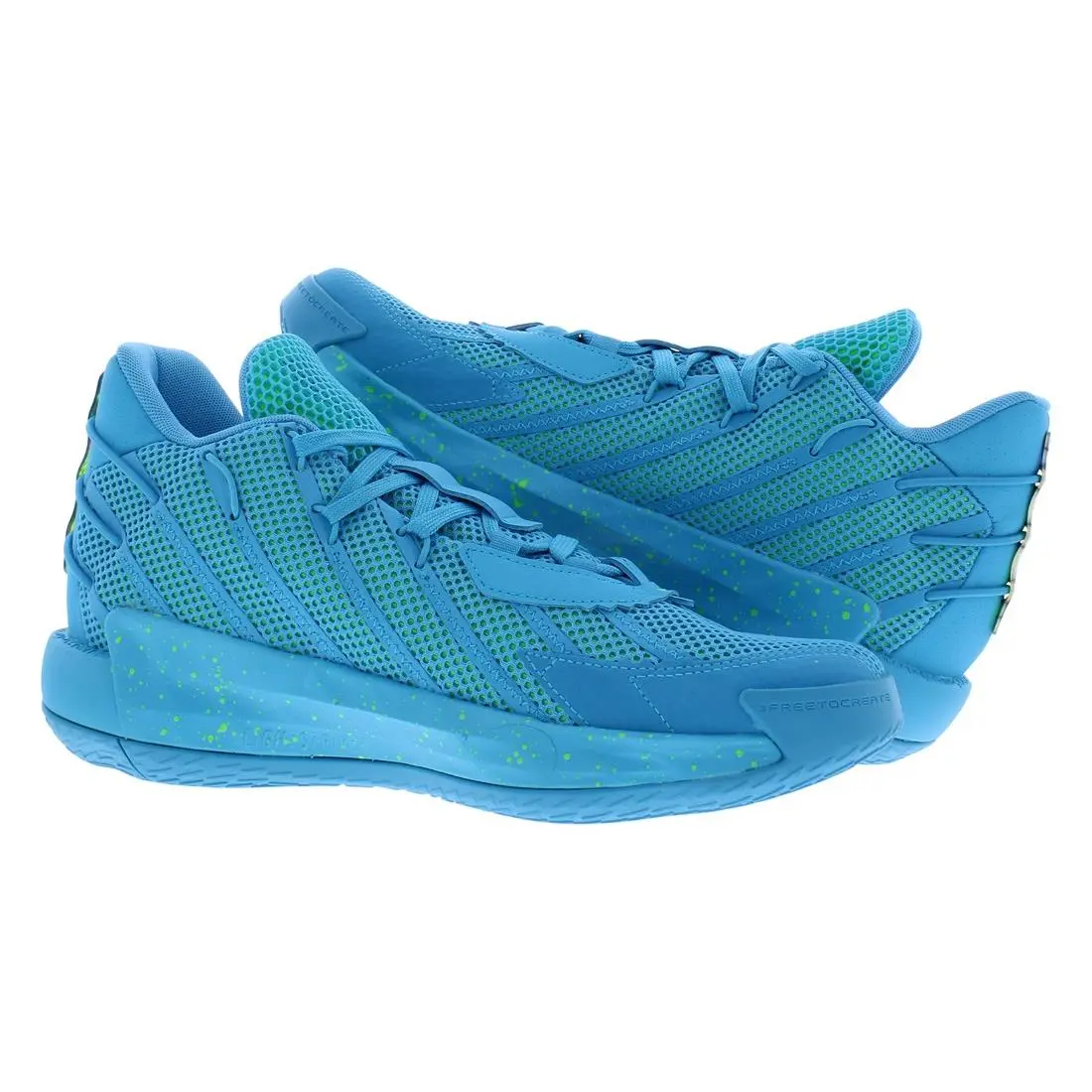 Adidas shoes - Cyan/Blue, Main: Blue (UPC: 194814213630) 1