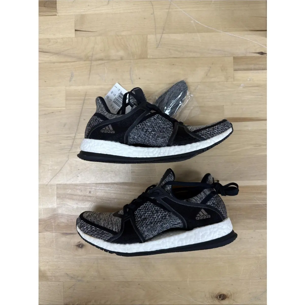 Adidas Reigning Champ Pure Boost X Trn Sneakers Training Running Black Gray SZ 6