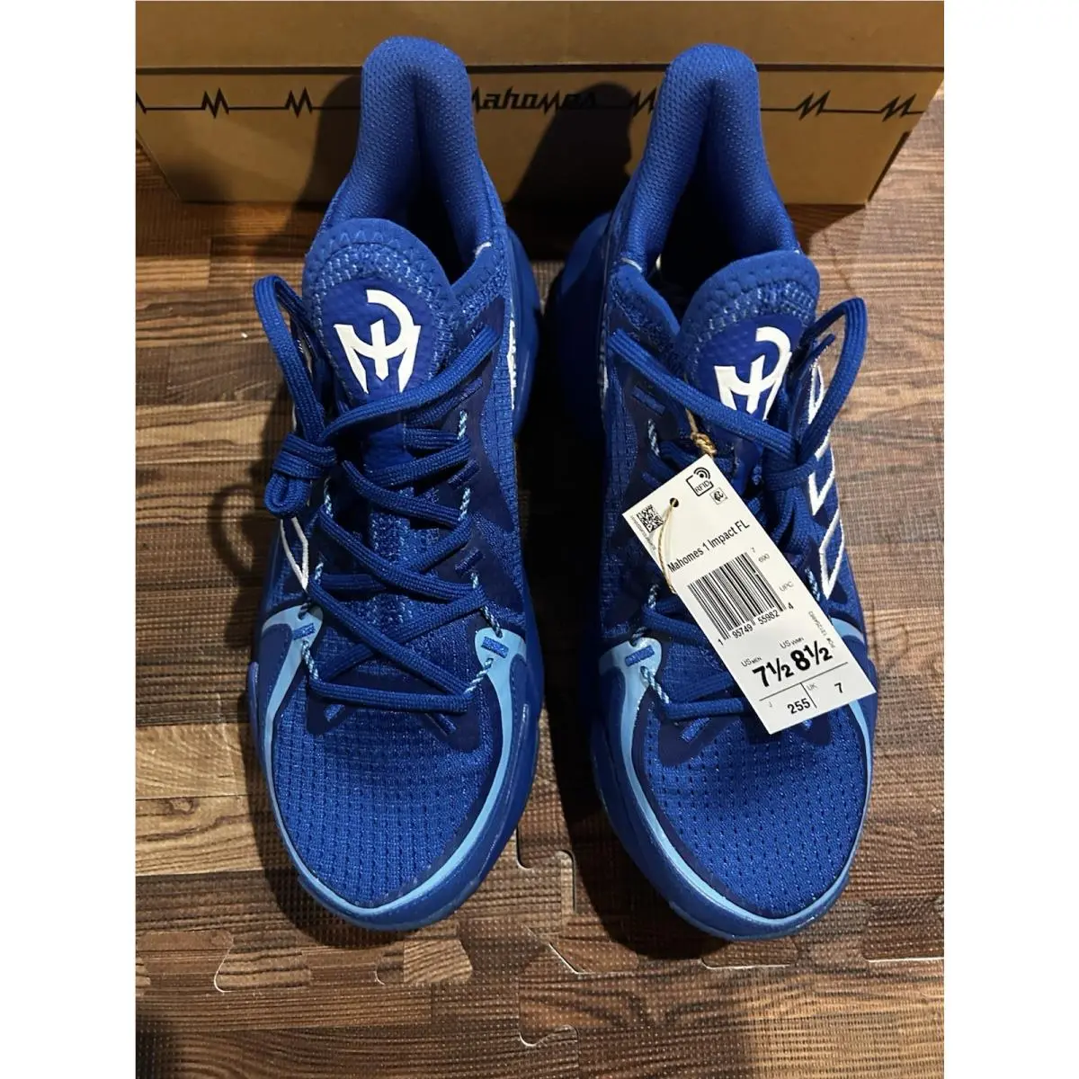 Adidas shoes - adidas Mahomes 1 Impact FLX - Blue 1