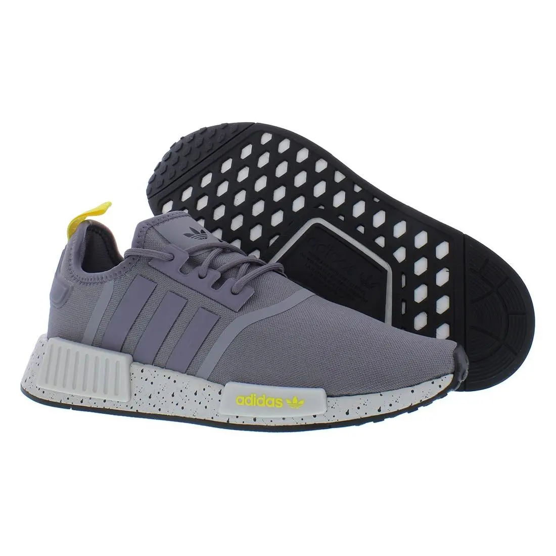 Adidas Nmd R1 Mens Shoes Size 14 Color: Gray/white/black