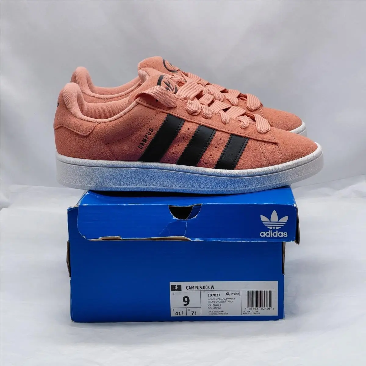 Adidas Campus 00s Women`s Athletic Sneakers Size 9 Low Top Tennis Shoes Casual