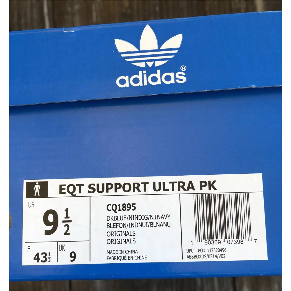 Adidas shoes - Adidas EQT Support Ultra PK - CQ1895 - Blue Indigo, Manufacturer: Indigo Blue (UPC: 0190309073987) 5