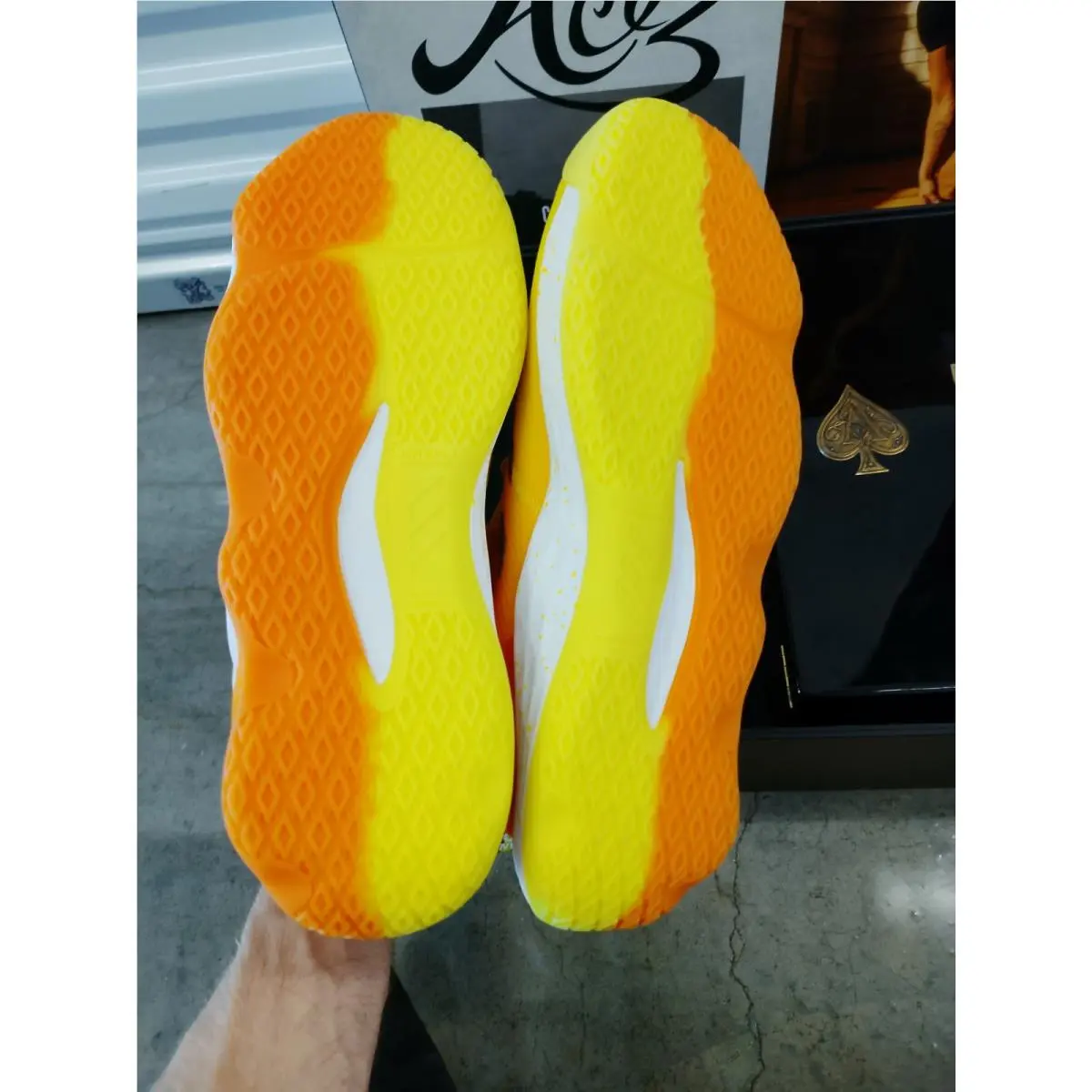 Adidas shoes - adidas Exhibit A - Exhibit - GY0994 - Orange (UPC: 0195735357410) 1