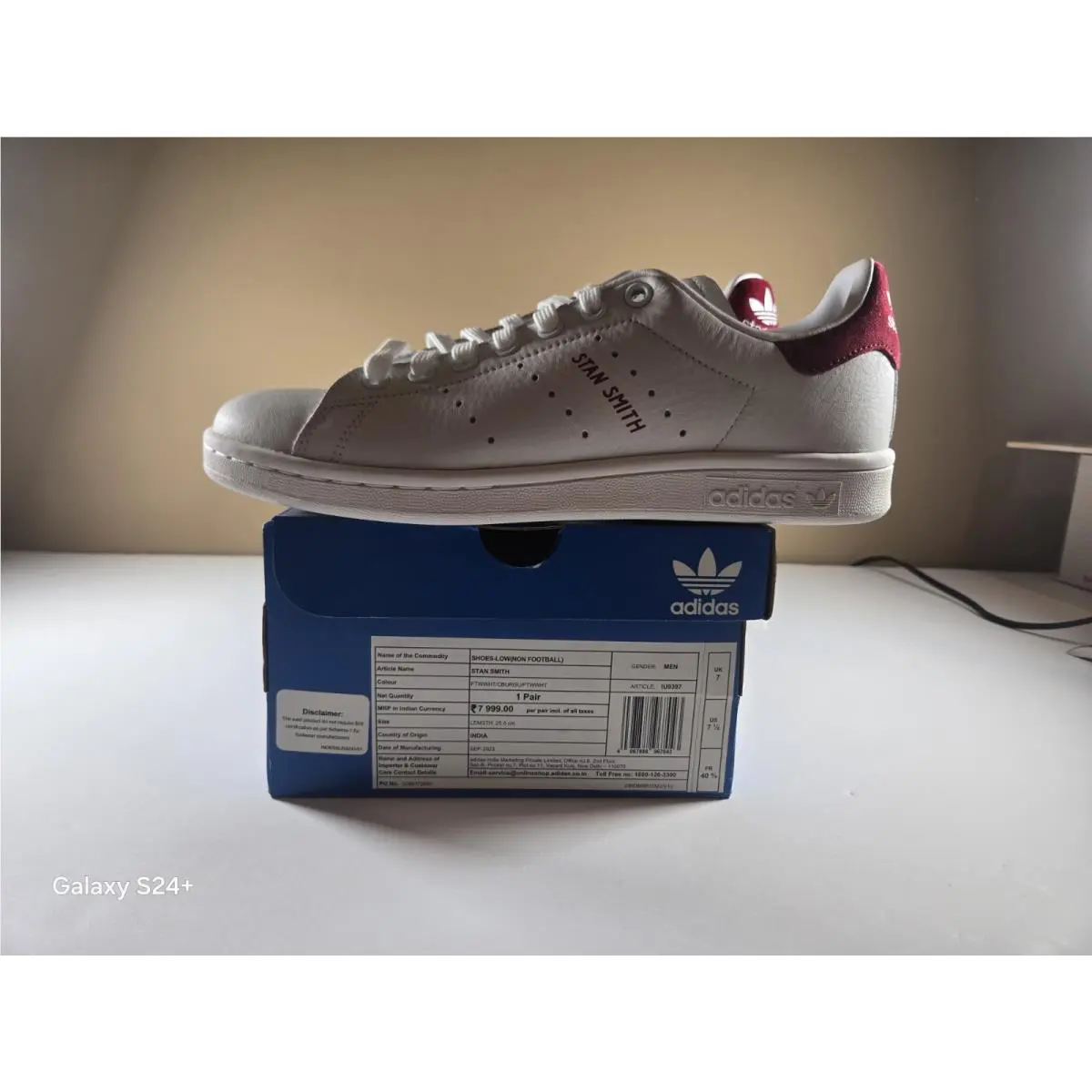 Adidas shoes - adidas Stan Smith - Stan Smith - Iu9397 - Red 4