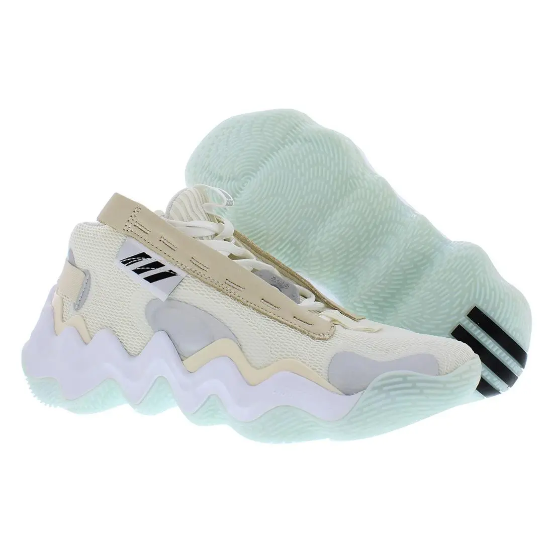 Adidas Exibit B Candace PE Womens Shoes Size 8.5 Color: Off White/silver