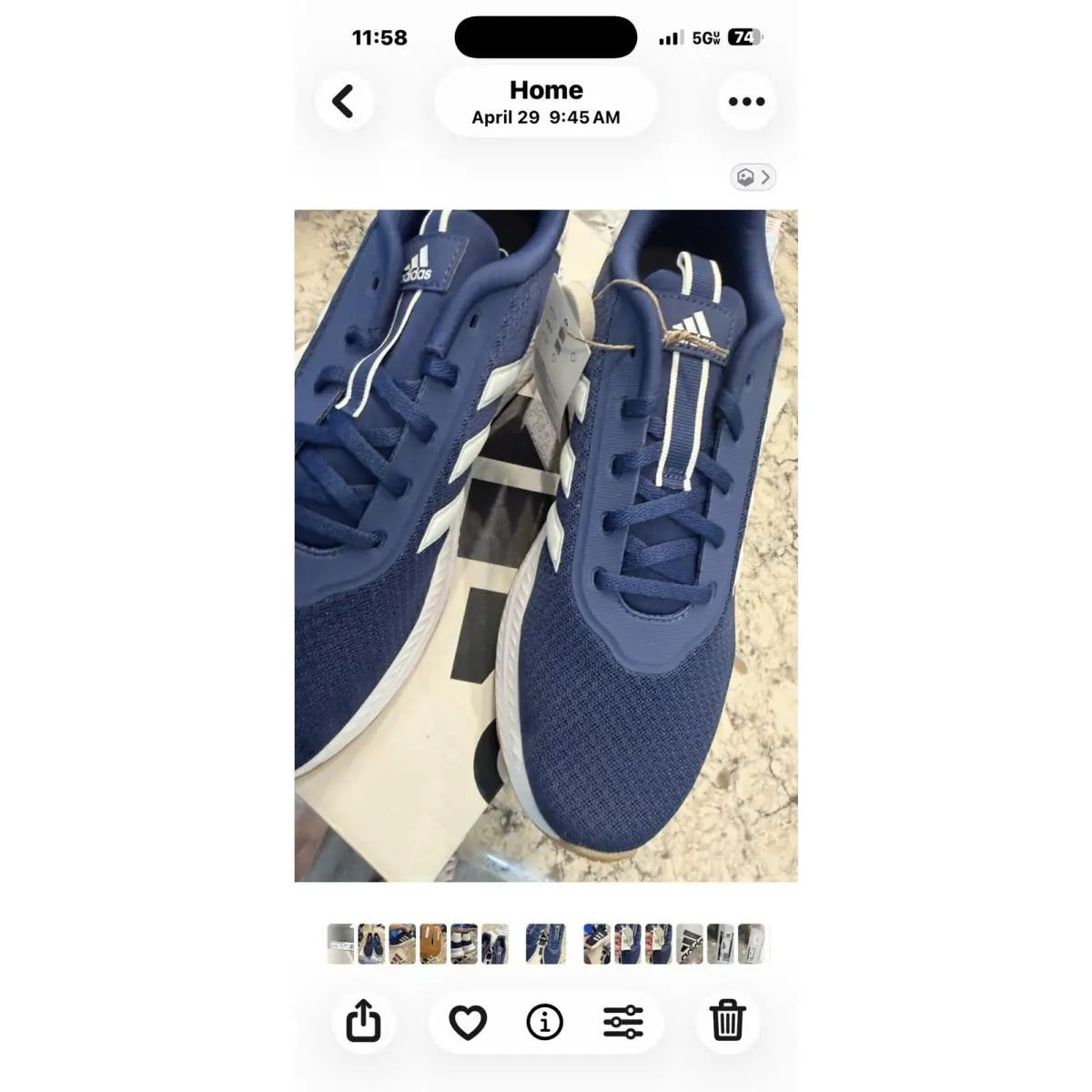 Adidas shoes - adidas X_PLR - Blue 4