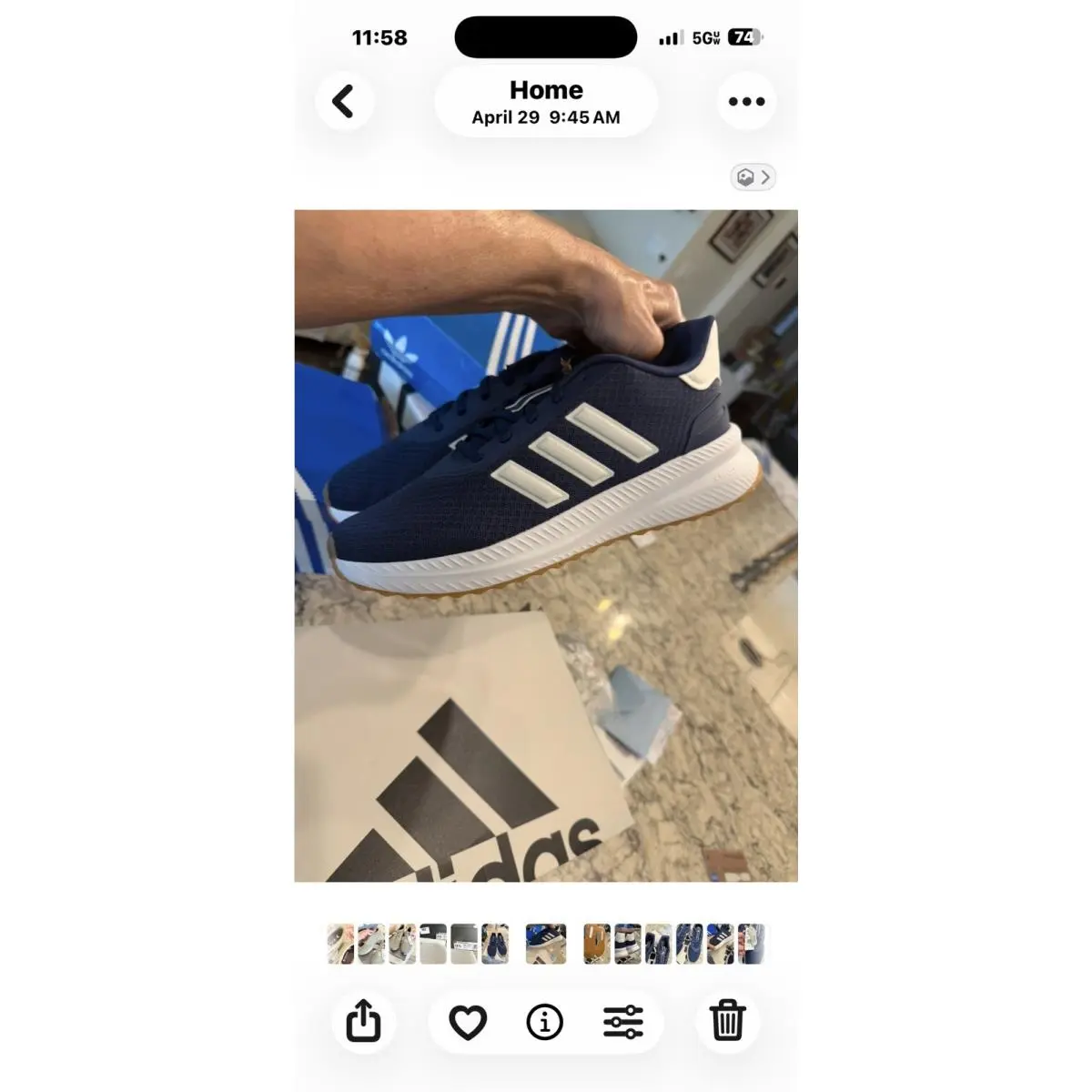 Adidas shoes - adidas X_PLR - Blue 0