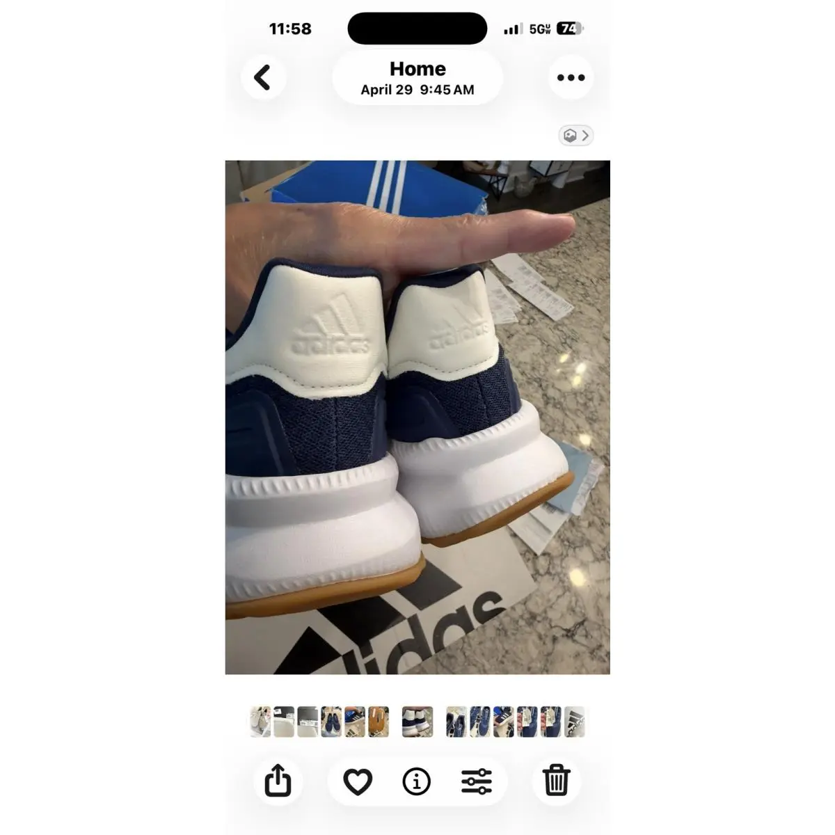 Adidas shoes - adidas X_PLR - Blue 2