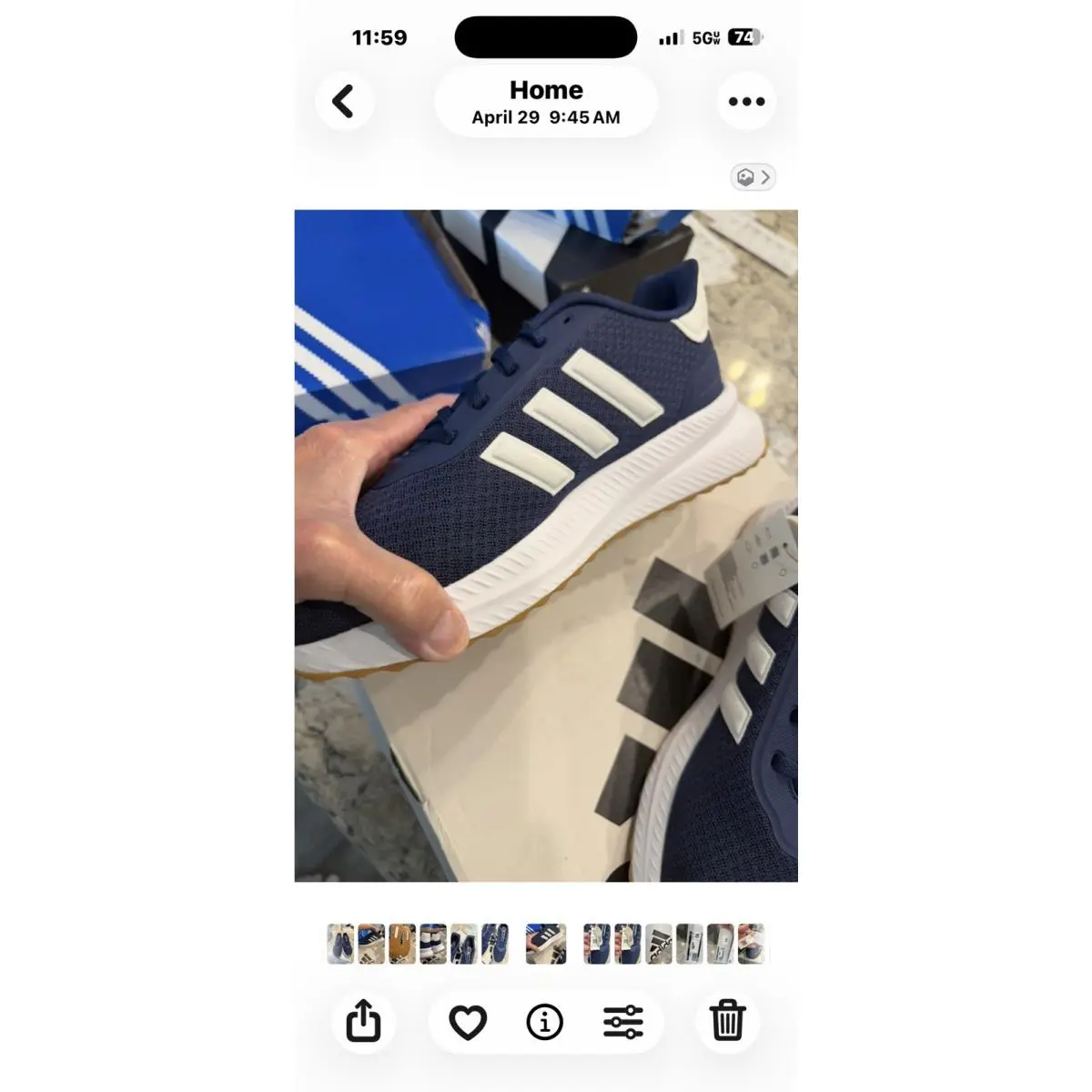 Adidas shoes - adidas X_PLR - Blue 7