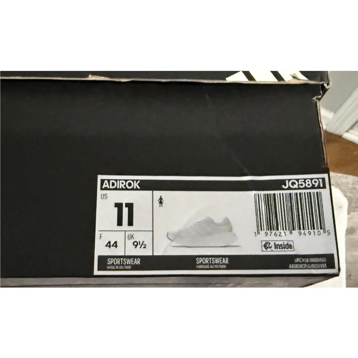 Adidas shoes - adidas Adirok Lace Up - Adirok Lace - JQ5891 - White / Off-White/ White 6