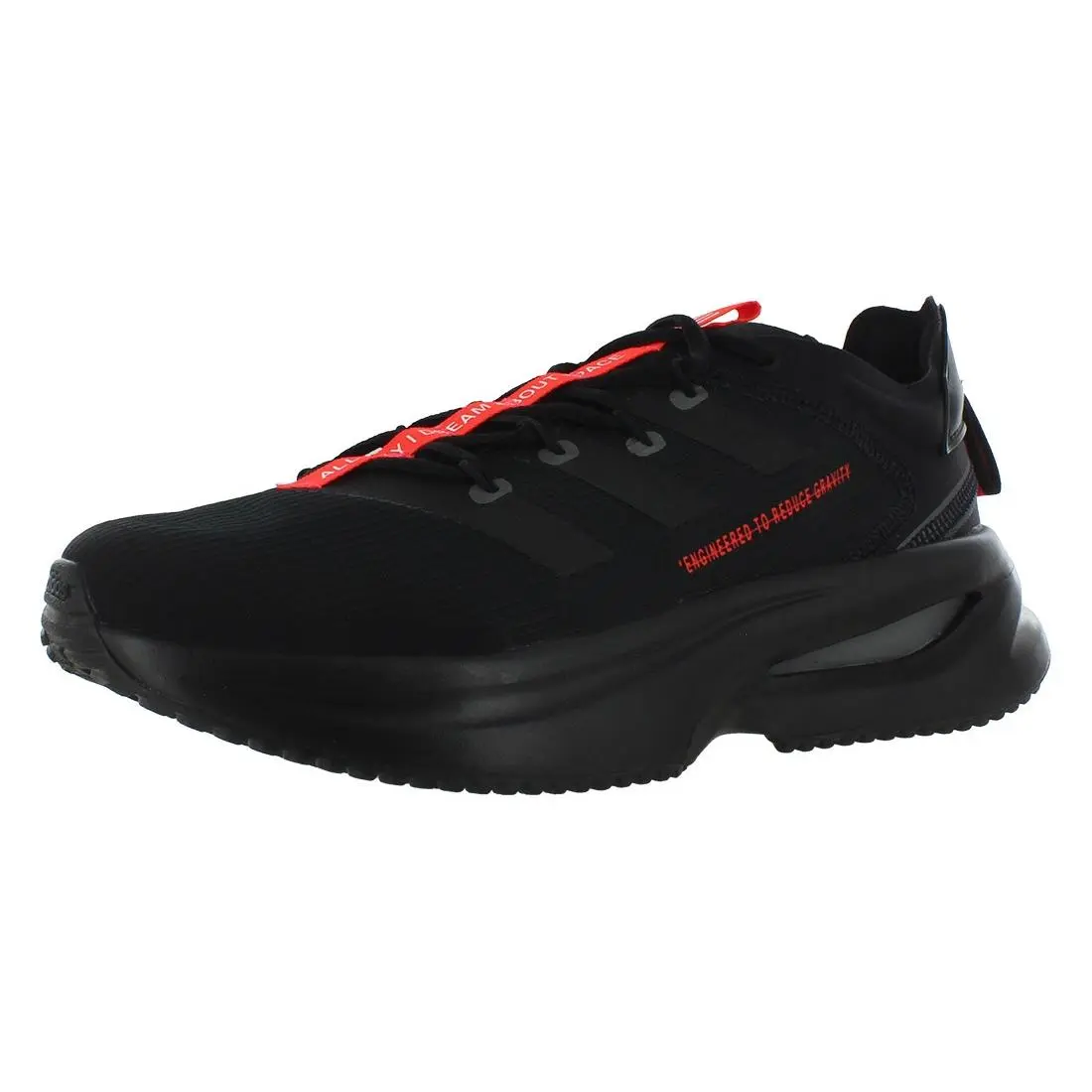 Adidas shoes - Black/Black/Solar Red, Main: Black (UPC: 194818714188) 0