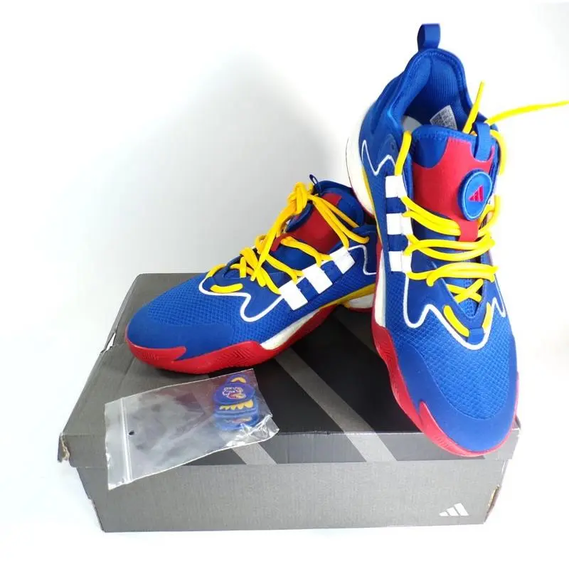 Adidas SM Byw Select Men`s Basketball Shoes Royblu/white IG7307 Size 12