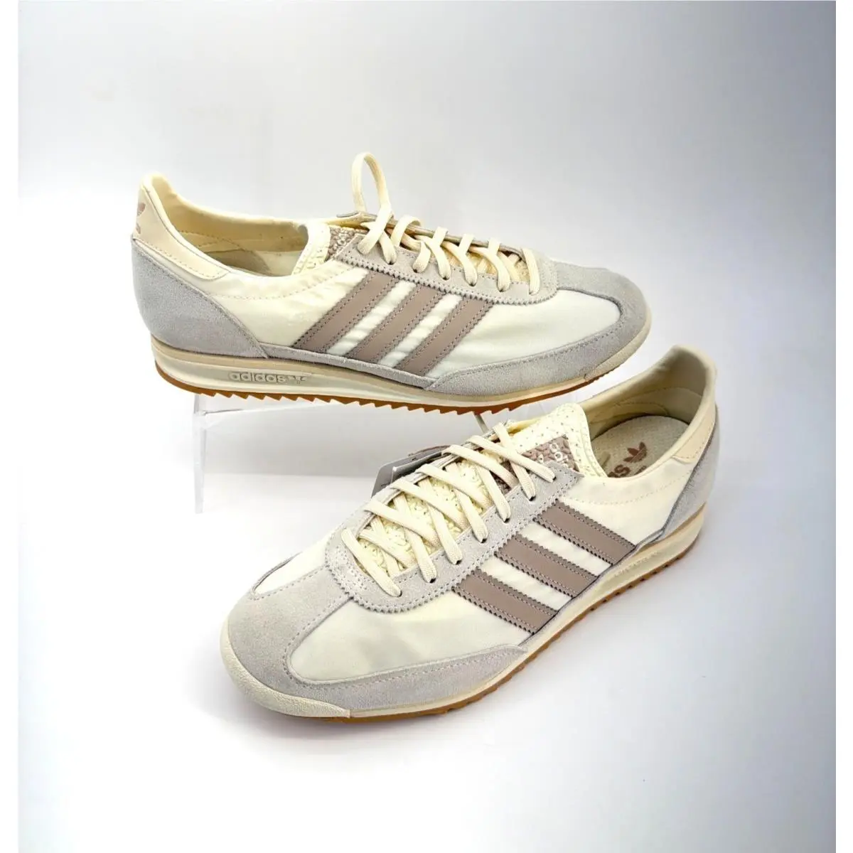 Adidas SL 72 OG Womens Sneakers Cream Suede Canvas Size 9.5