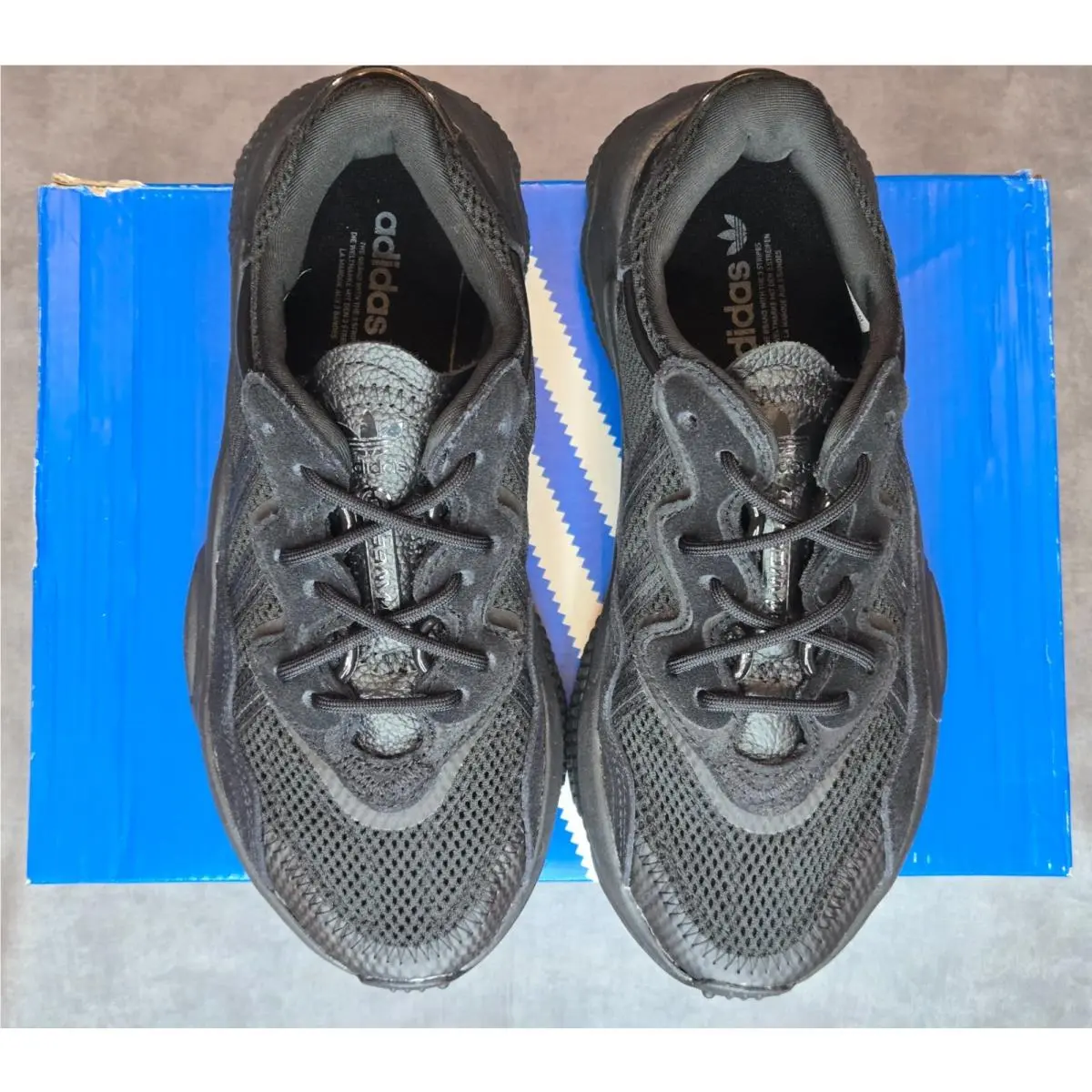 Adidas shoes - adidas Orignals Ozweego J - Orignals Ozweego - EE7775 - Black 4