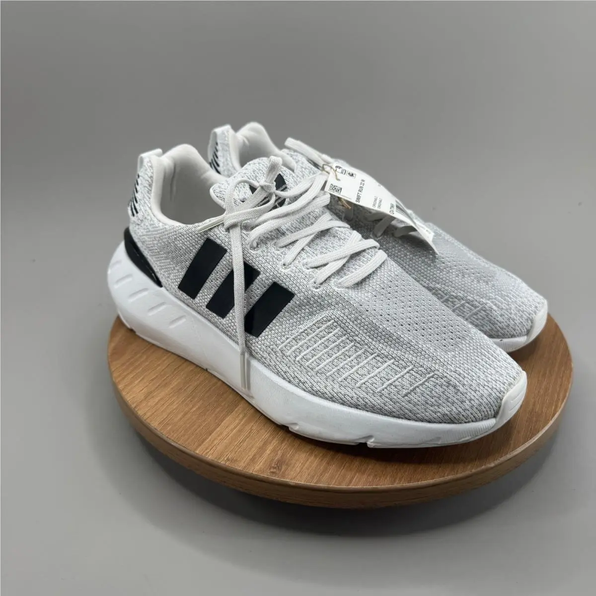Adidas Swift Run 22 W Sneakers Size 8.5 Grey White Athletic Running GV7969