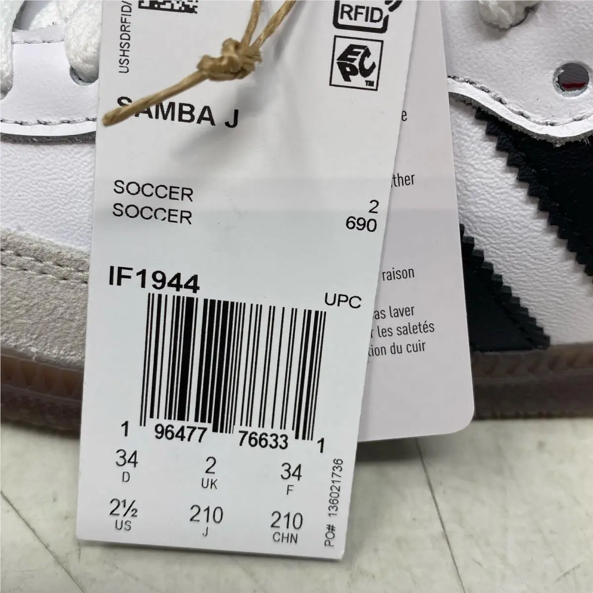 Adidas shoes - White (UPC: 196477766331) 0