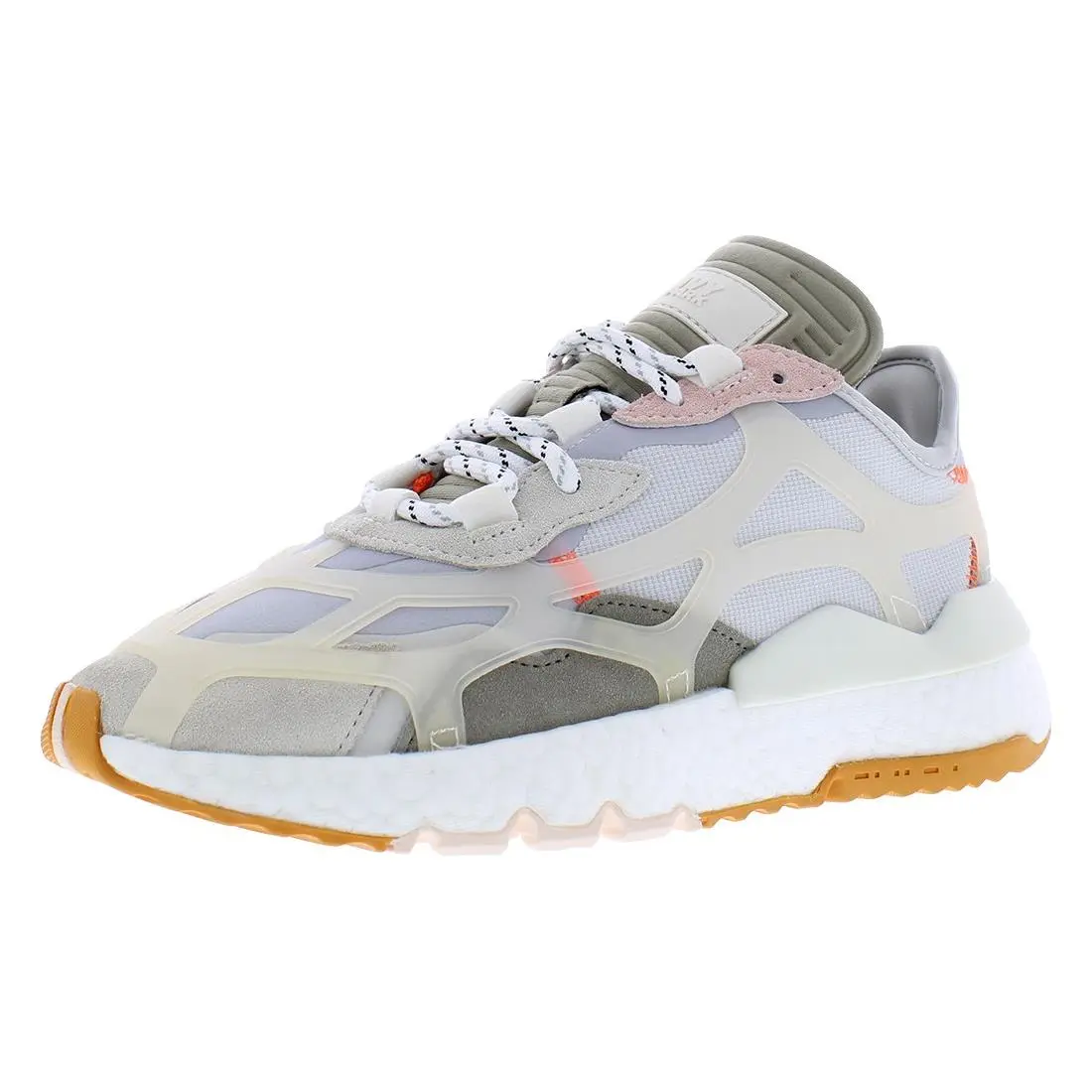 Adidas shoes - Light Solid Grey/Chalk White/Bliss Orange, Main: Grey (UPC: 196463157167) 0