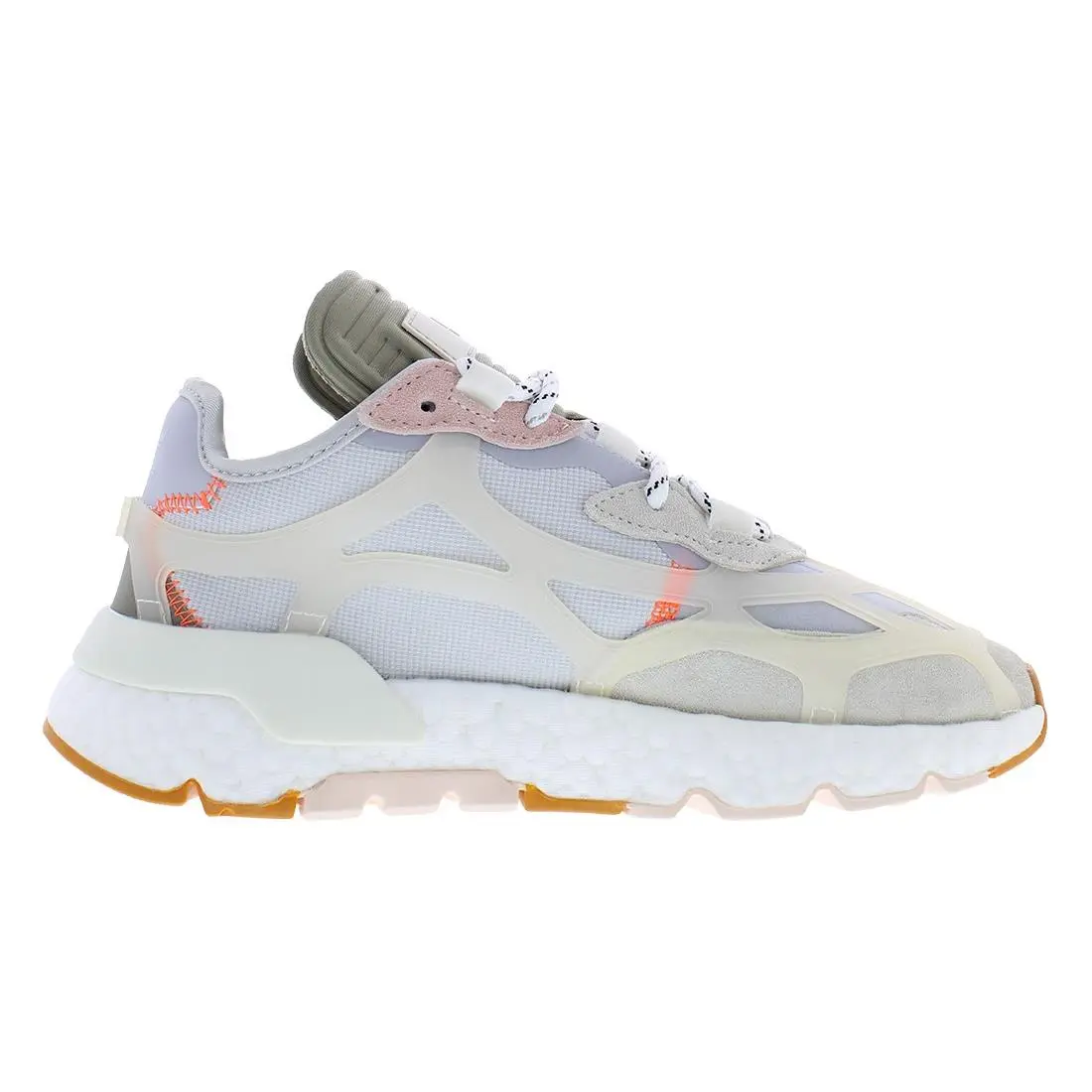 Adidas shoes - Light Solid Grey/Chalk White/Bliss Orange, Main: Grey (UPC: 196463157167) 1