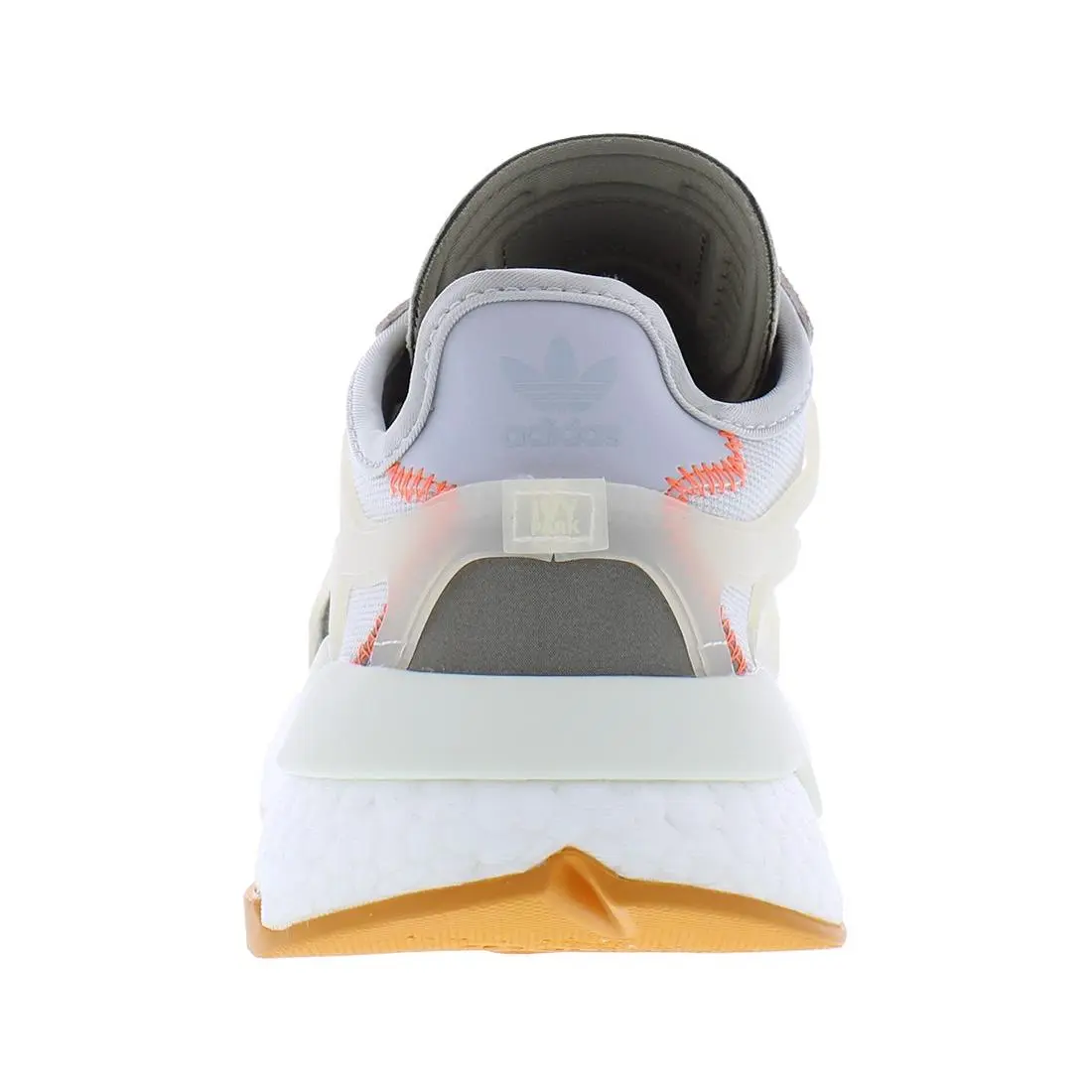 Adidas shoes - Light Solid Grey/Chalk White/Bliss Orange, Main: Grey (UPC: 196463157167) 2