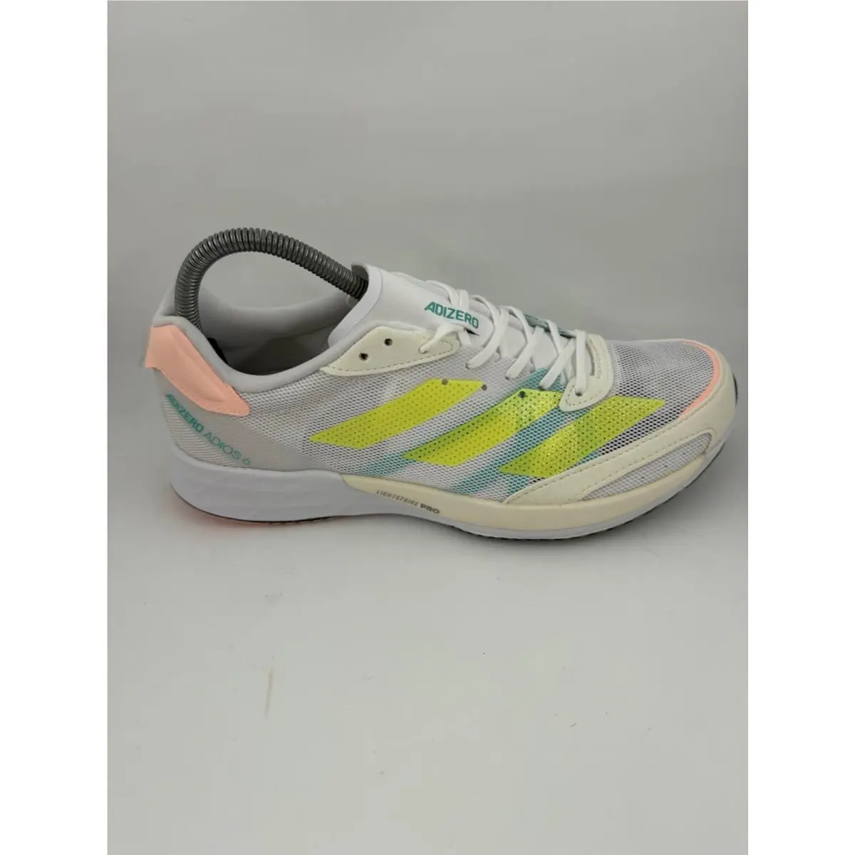 Adidas Women’s Adizero Adios 6 -sz 8.5- White Pastels Running Shoes