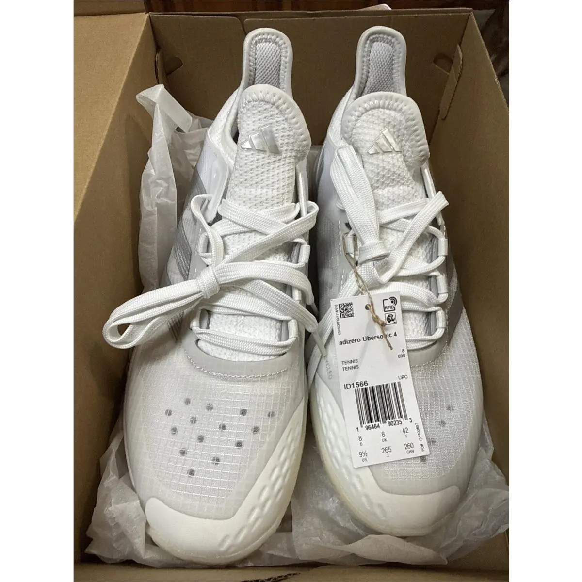 Adidas shoes - adidas Adizero Ubersonic 4 - Adizero Ubersonic - ID1566 - White 8