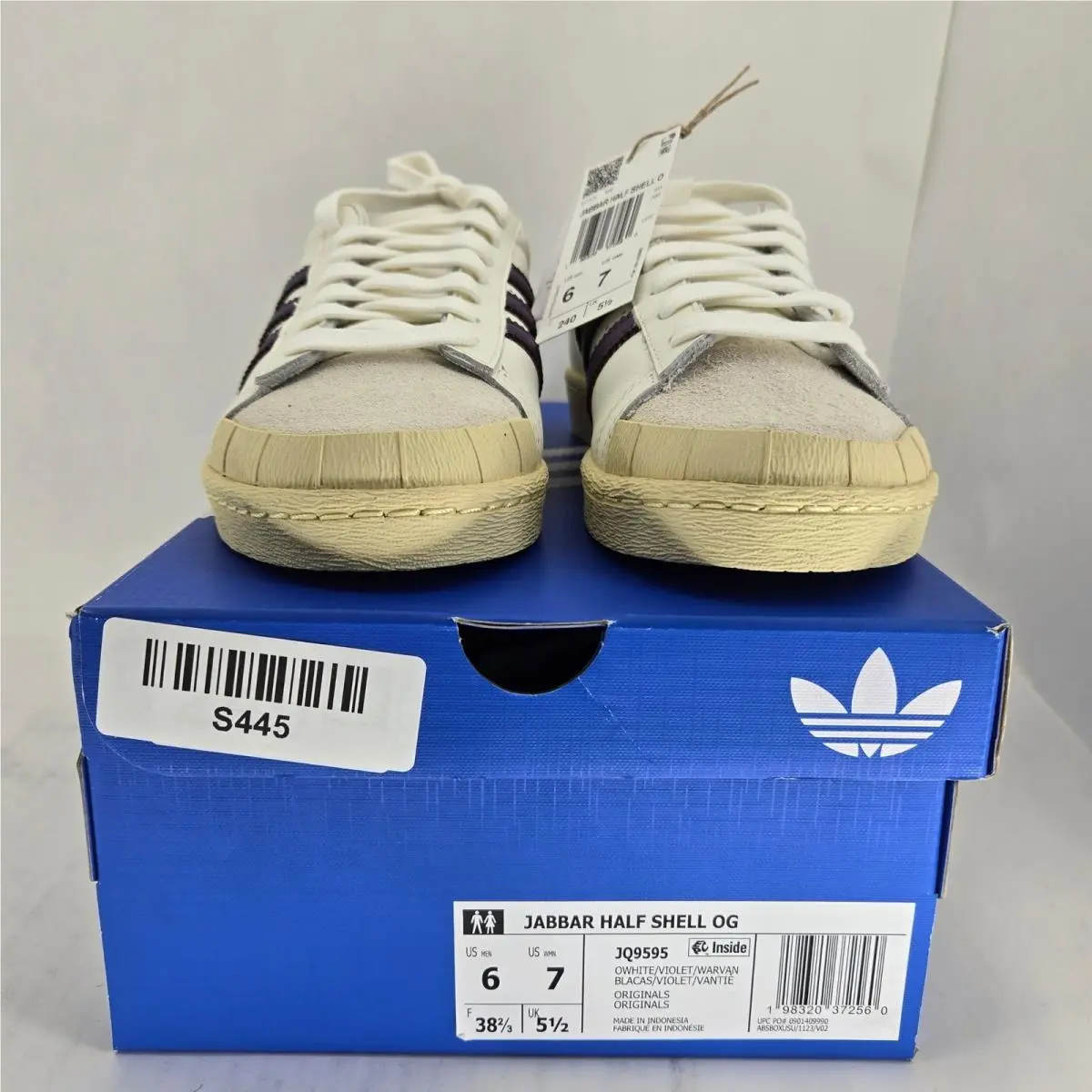 Adidas shoes - Jabbar Half Shell OG - Jabbar Half Shell - JQ9595 - White 1
