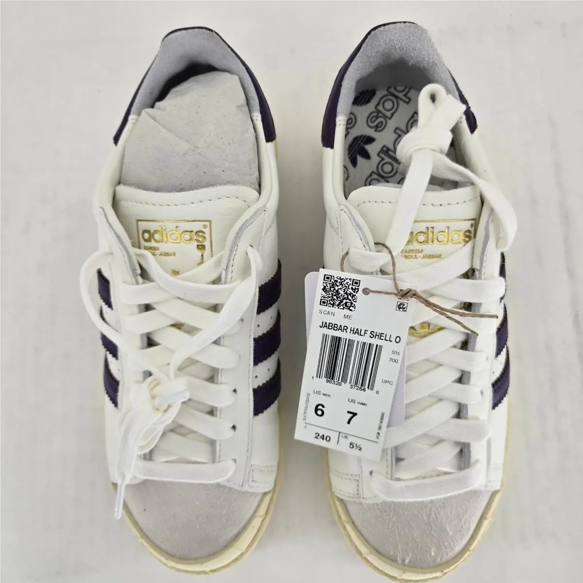 Adidas shoes - Jabbar Half Shell OG - Jabbar Half Shell - JQ9595 - White 6