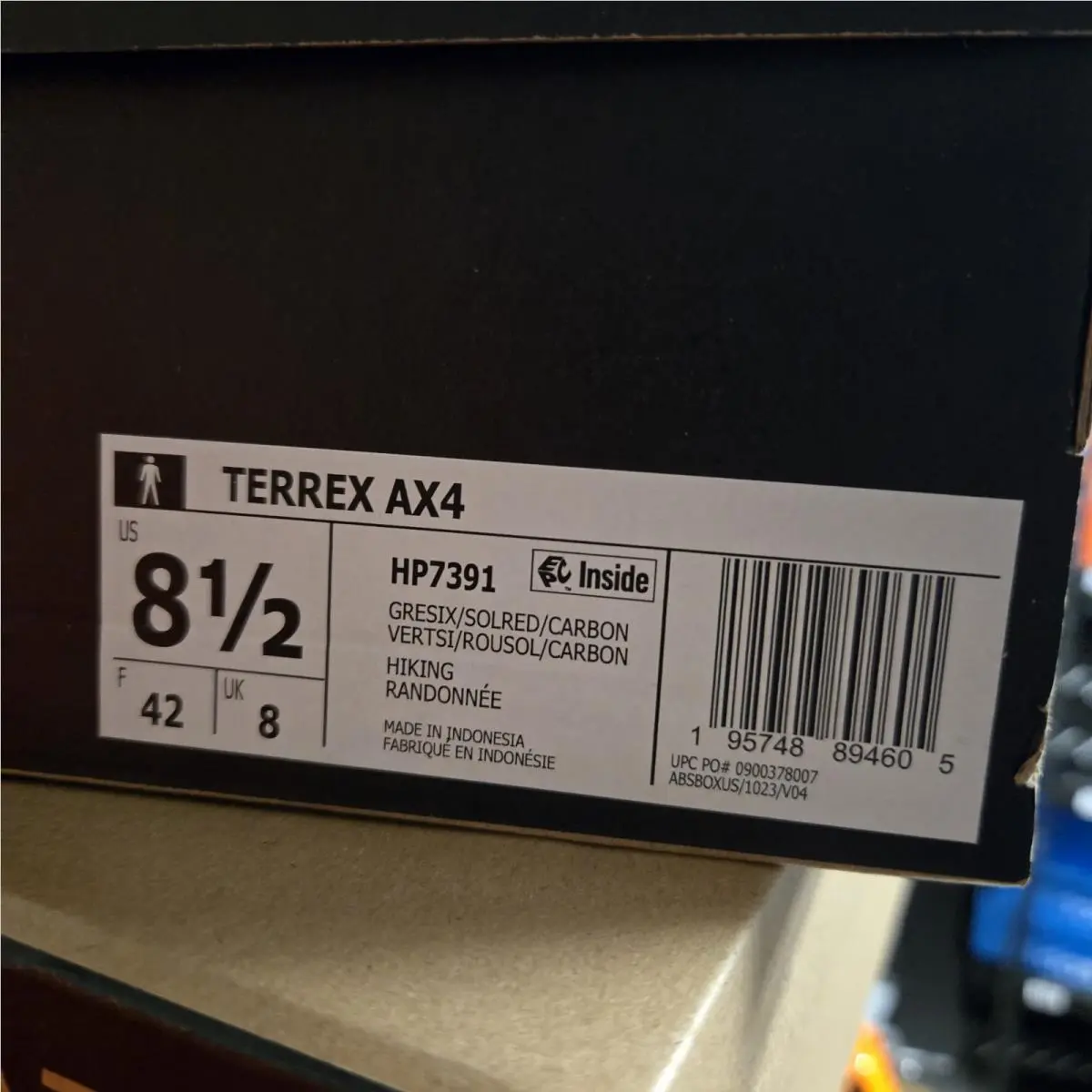 Adidas shoes - adidas TERREX AX4 - TERREX - HP7391 - Black 5