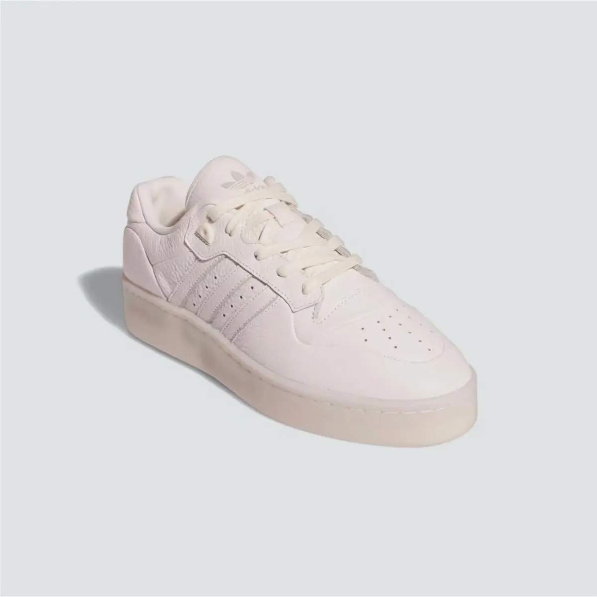 Adidas Originals Mens Rivalry Low Lux Sneakers US 10 EU 44 White Athletic