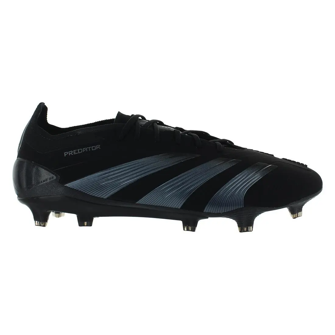 Adidas Predator Elite Firm Ground Unisex Shoes Size 8.5 Color: Core Black/core - Core Black/Core Black/Carbon, Main: Black