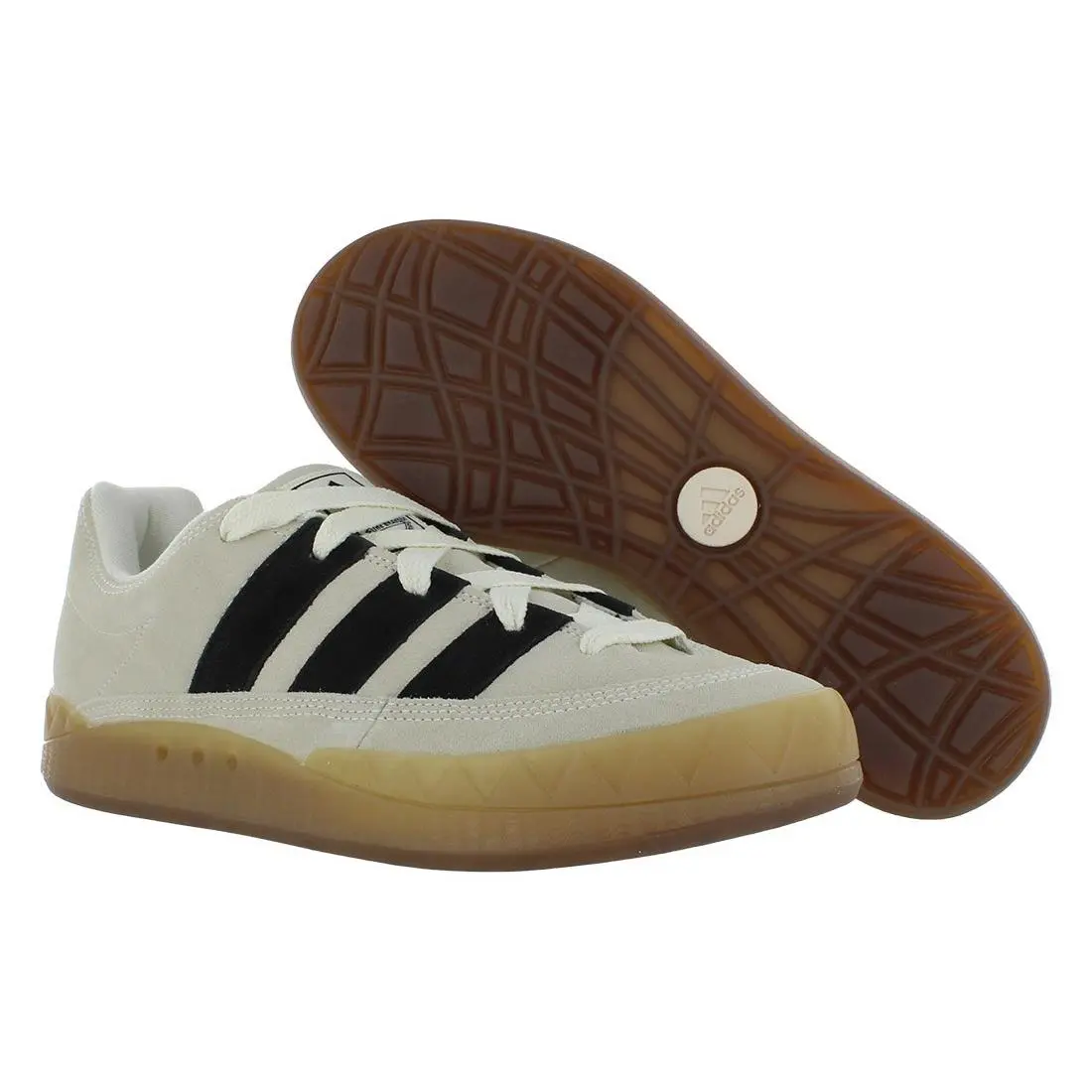 Adidas Adimatic Mens Shoes Size 11.5 Color: Off White/core Black/Gum3