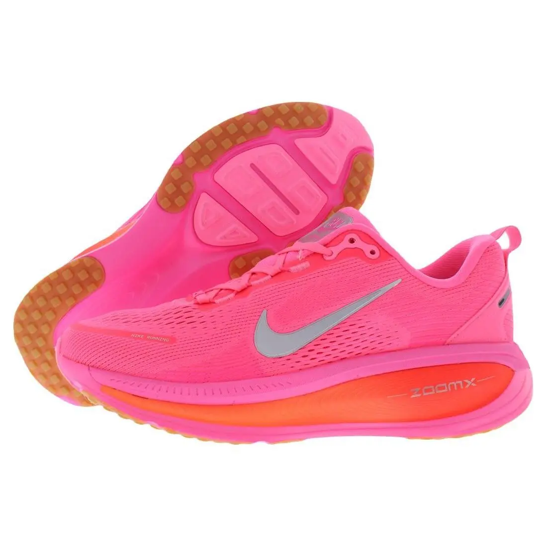 Nike Vomero 18 Womens Shoes - Digital Pink/Metallic Silver, Full: Digital Pink/Metallic Silver