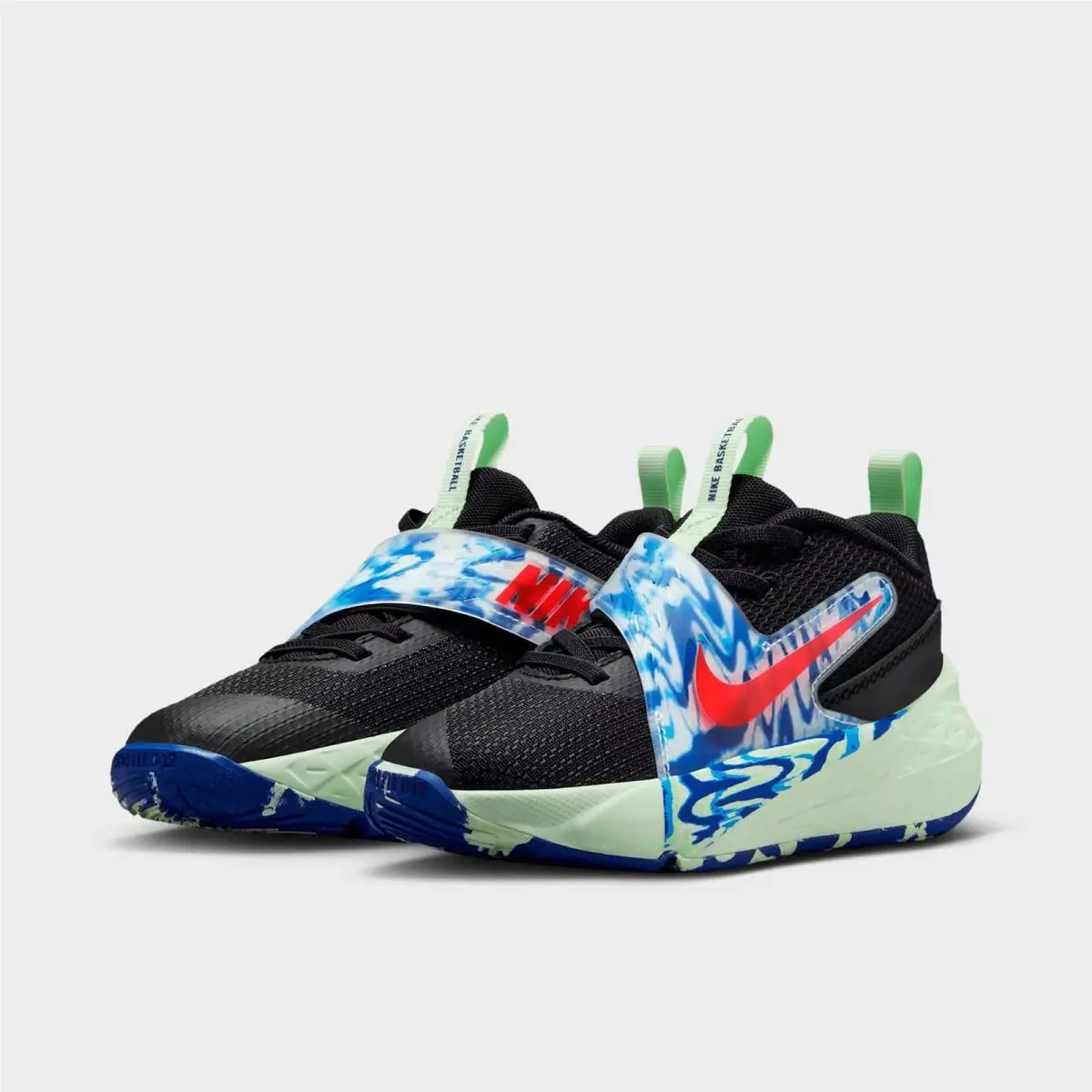 Nike shoes - IQ0814 001 - Black/Game Royal/Volt Tint/Bright Crimson 5