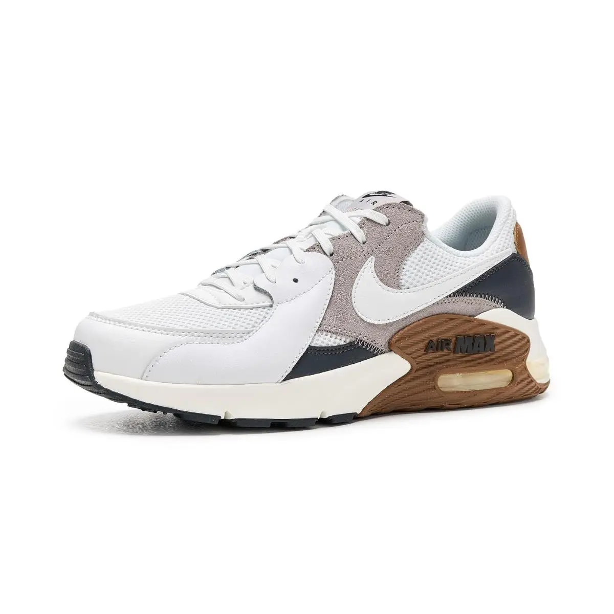 Man`s Sneakers Athletic Shoes  Air Max Excee Summit White/Summit White/Light British Tan by Nike