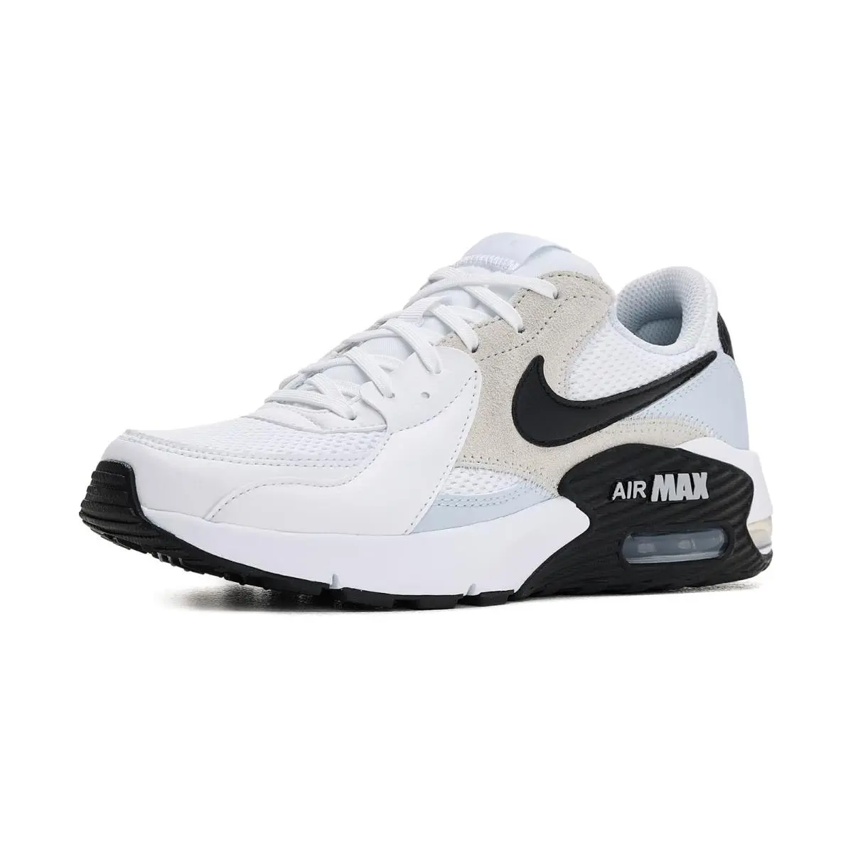 Man`s Sneakers Athletic Shoes  Air Max Excee White/Black/Pure Platinum by Nike
