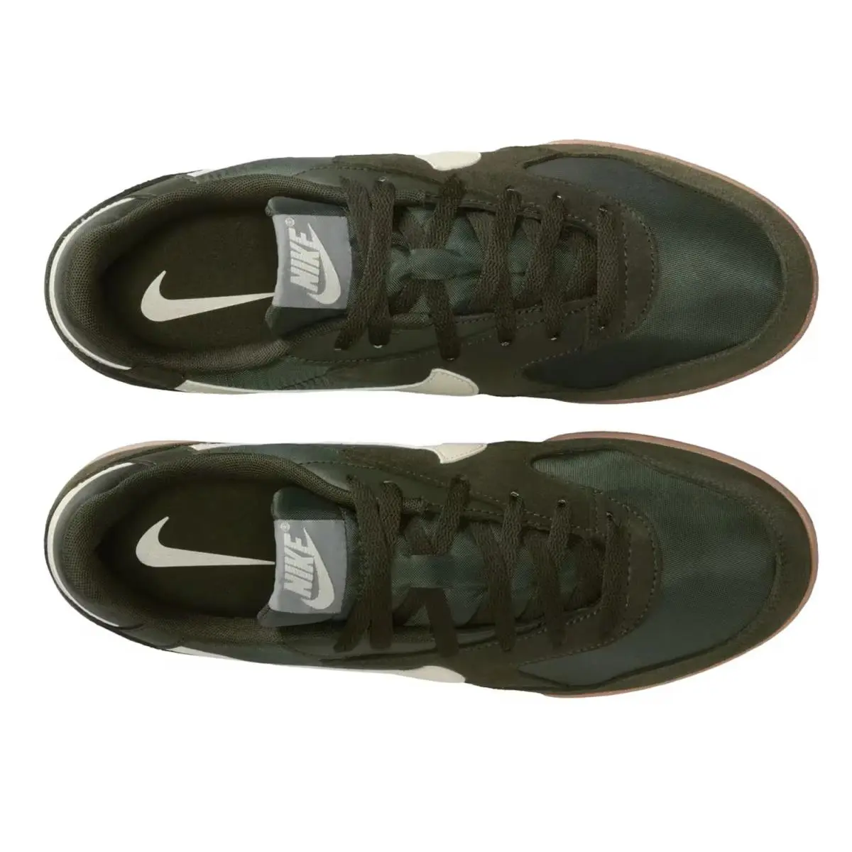 Nike shoes - Dark Green Suede 4