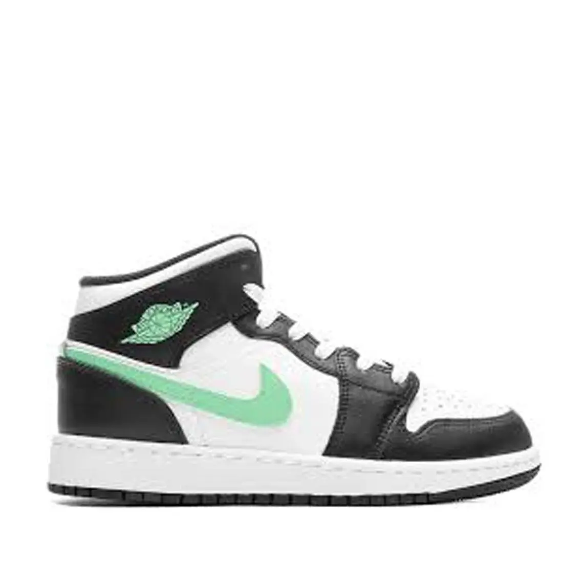 Nike shoes - Jordan 1 Mid Green Glow - Black 7