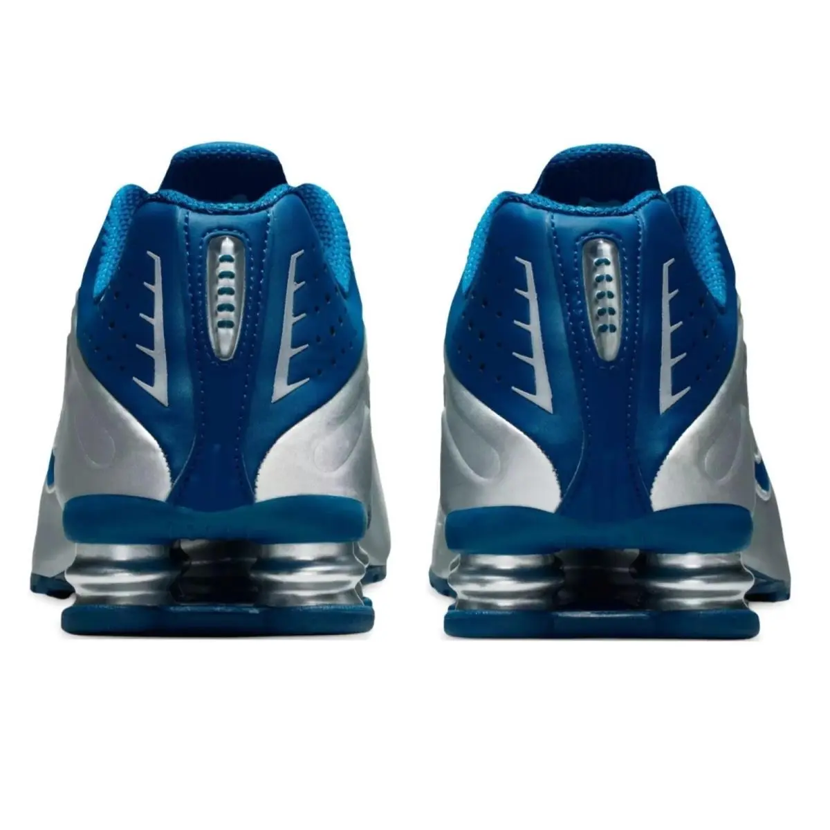 Nike shoes - Nike Shox - Shox - Silver, Maufacturer: Metallic Silver/Court Blue/White 20