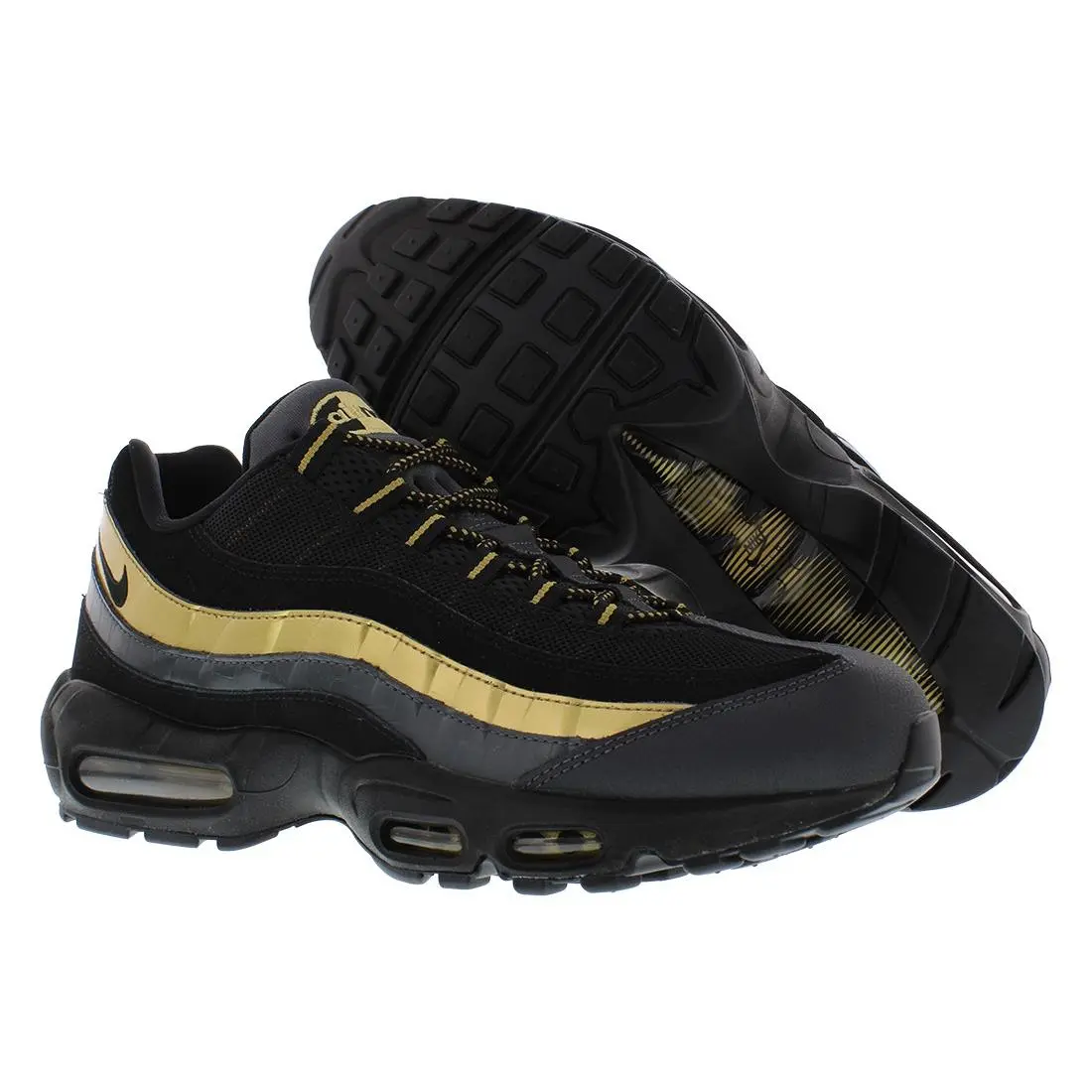Nike shoes - Black/Gold Anthrct, Main: Multi-Colored 3