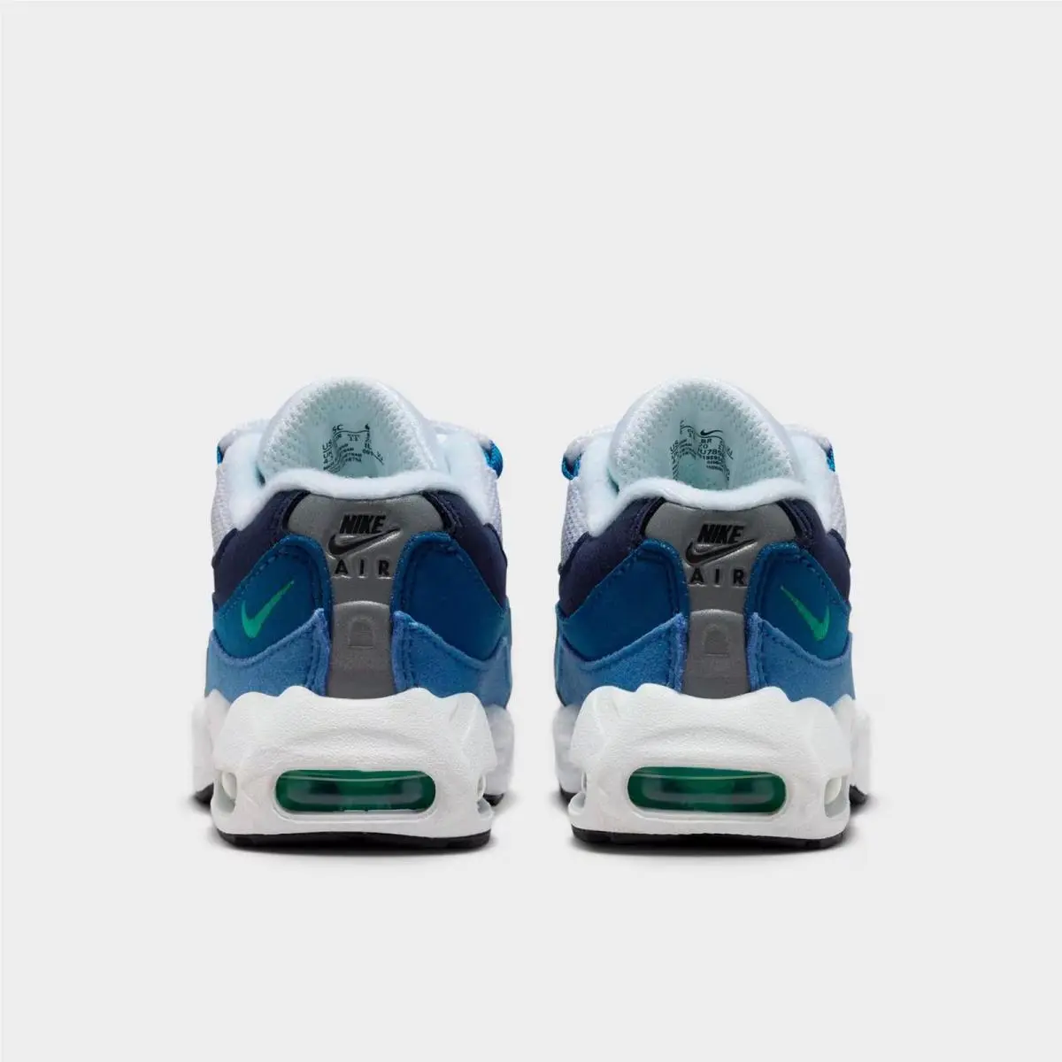 Nike shoes - IU7898 100 - White/Lake Blue/French Blue/Emerald Green 6