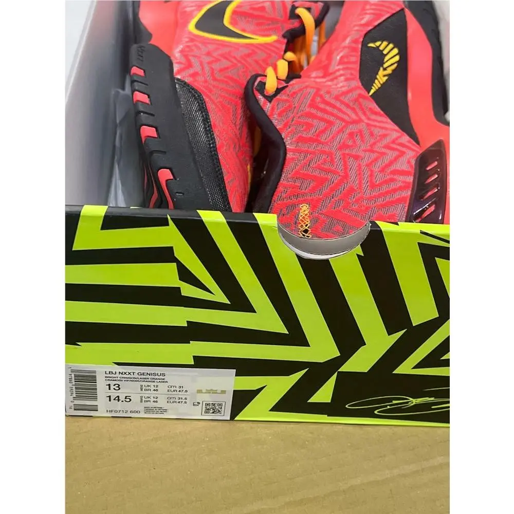 Nike shoes - BRIGHT CRIMSON LASER ORAGNE 8
