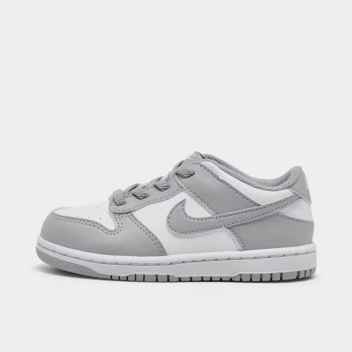 Kids` Toddler Nike Dunk Low Light Smoke Grey/white IU7767 123