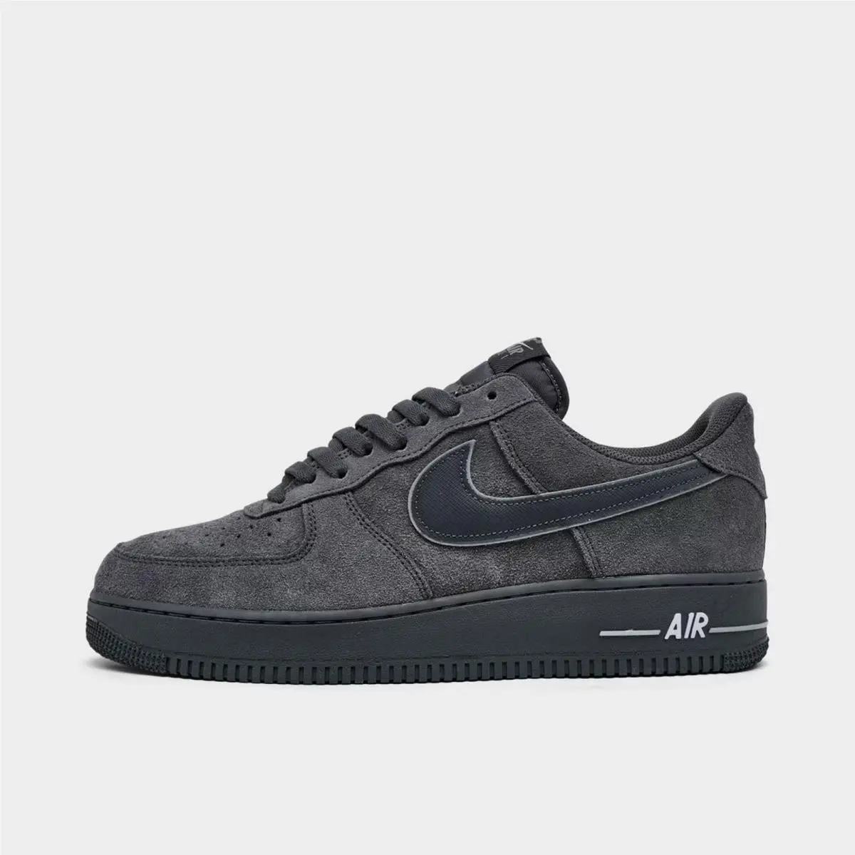 Men`s Nike Air Force 1 `07 LV8 Casual Shoes Anthracite/anthracite IQ0292 060