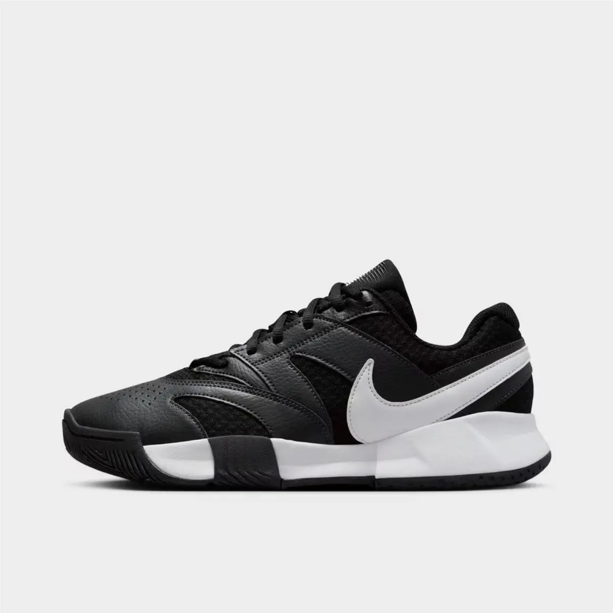 Women`s Nike Court Lite 4 Tennis Shoes Black/white/anthracite FD6575 001