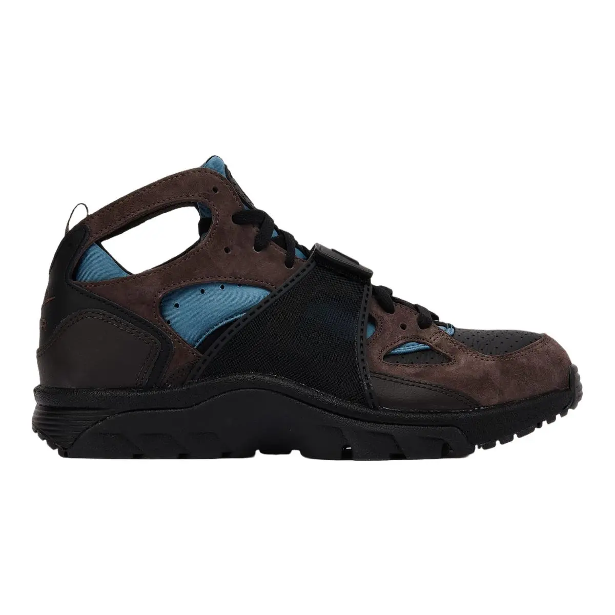 Nike Air Trainer Huarache Men High Top Sneaker Black Smokey 8-14 IB0497-001