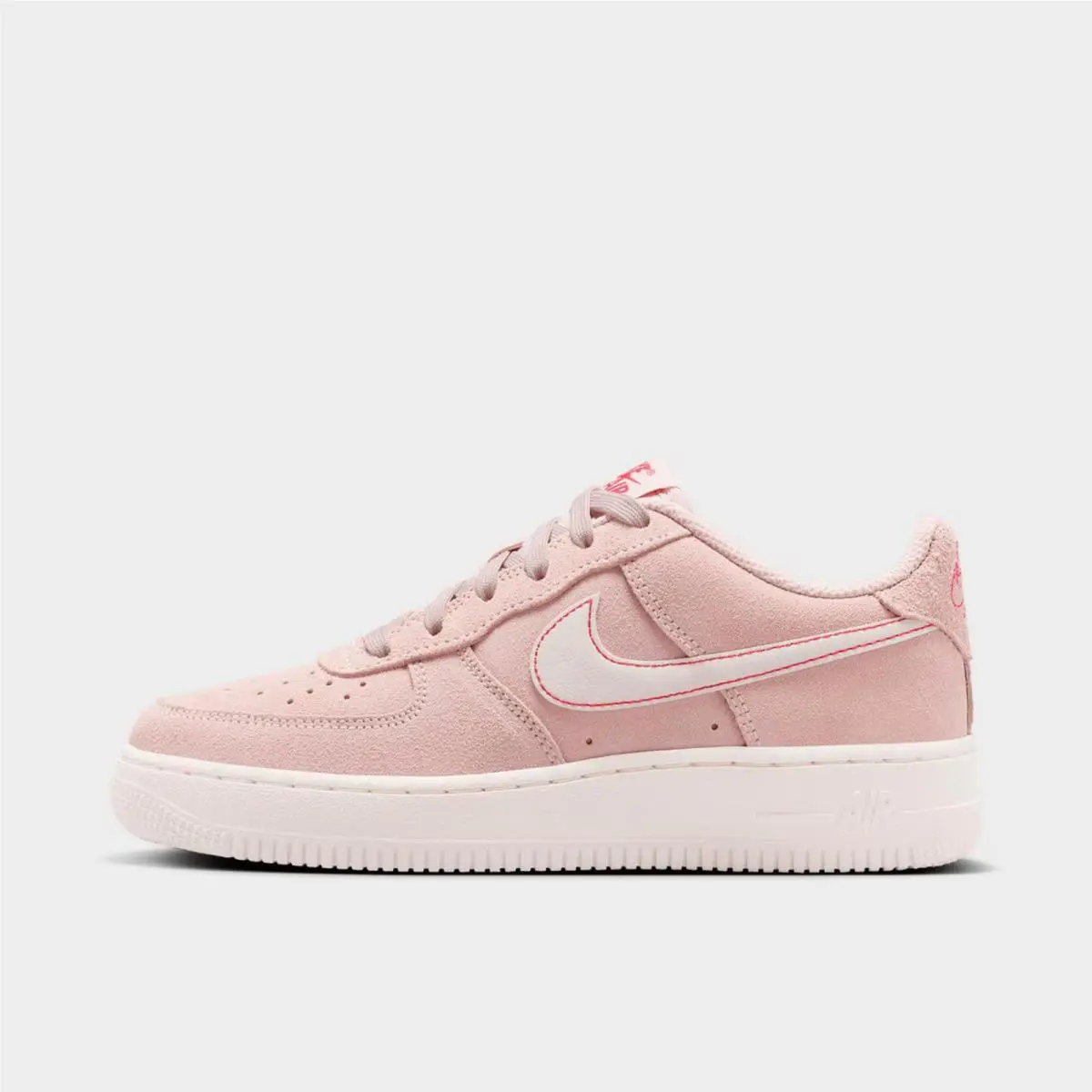 GS Nike Air Force 1 LV8 Casual Shoes Silt Red/university Red/sail IB5688 600